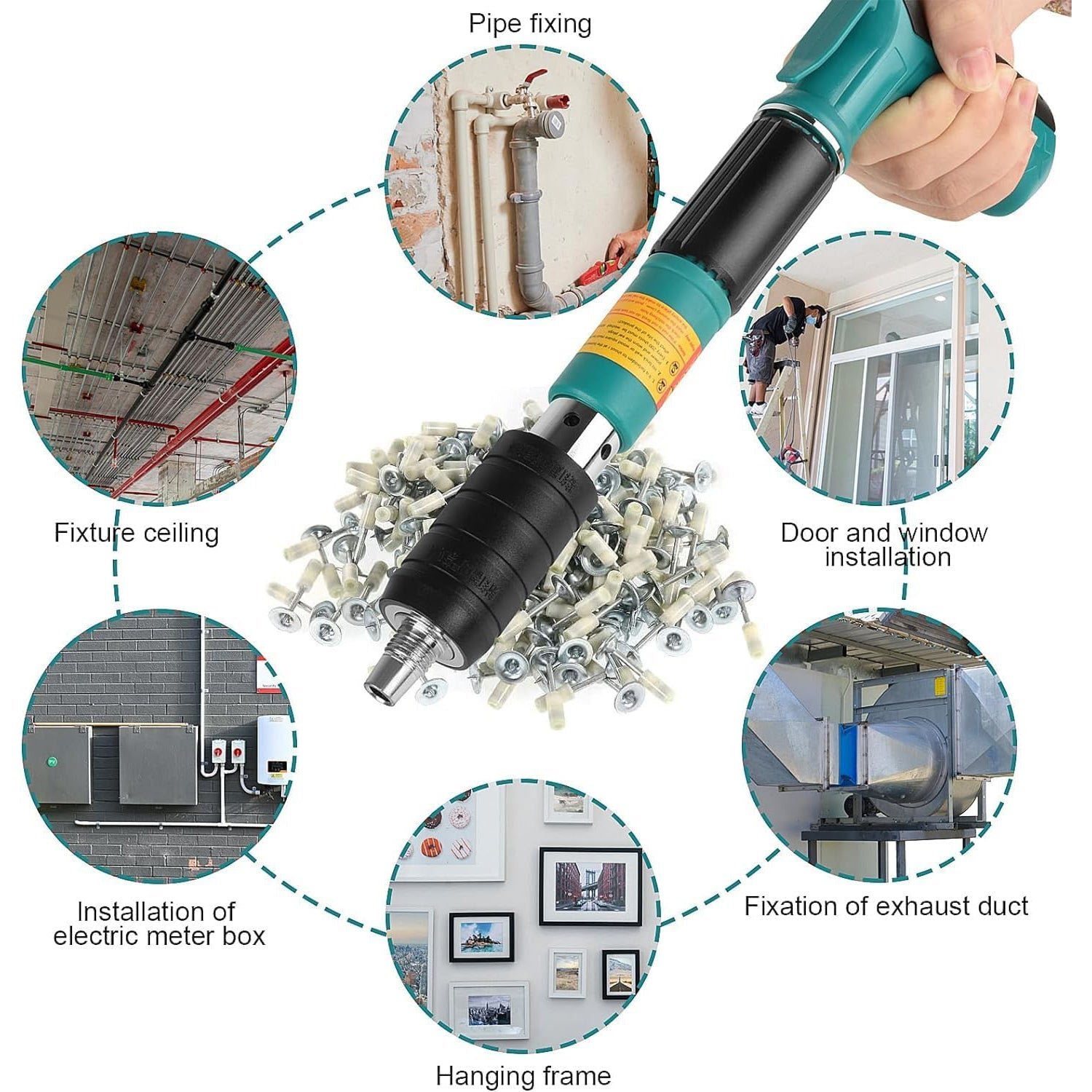 Manual Steel Nail Gun – Portable Wall Fastener | BoltForce - Image 4