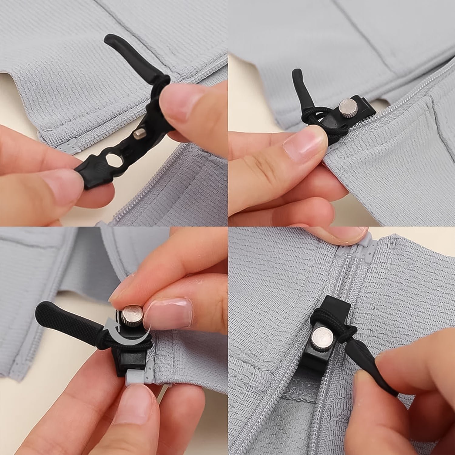 Detachable Zipper Slider - Universal Repair Kit | BoltForce - Image 7
