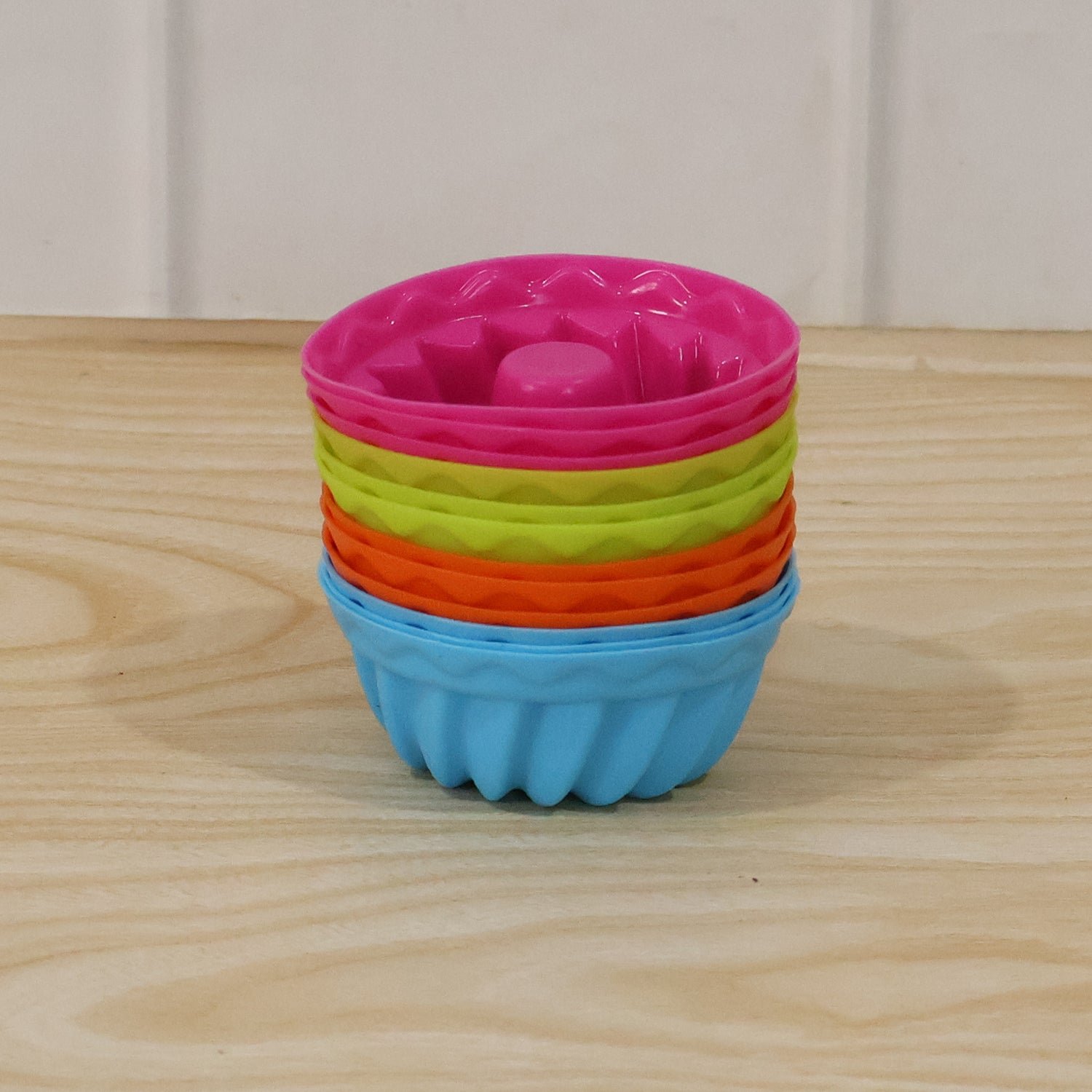 Reusable Silicone Cupcake Mould Set – Non-Stick & Heat-Resistant - Image 9