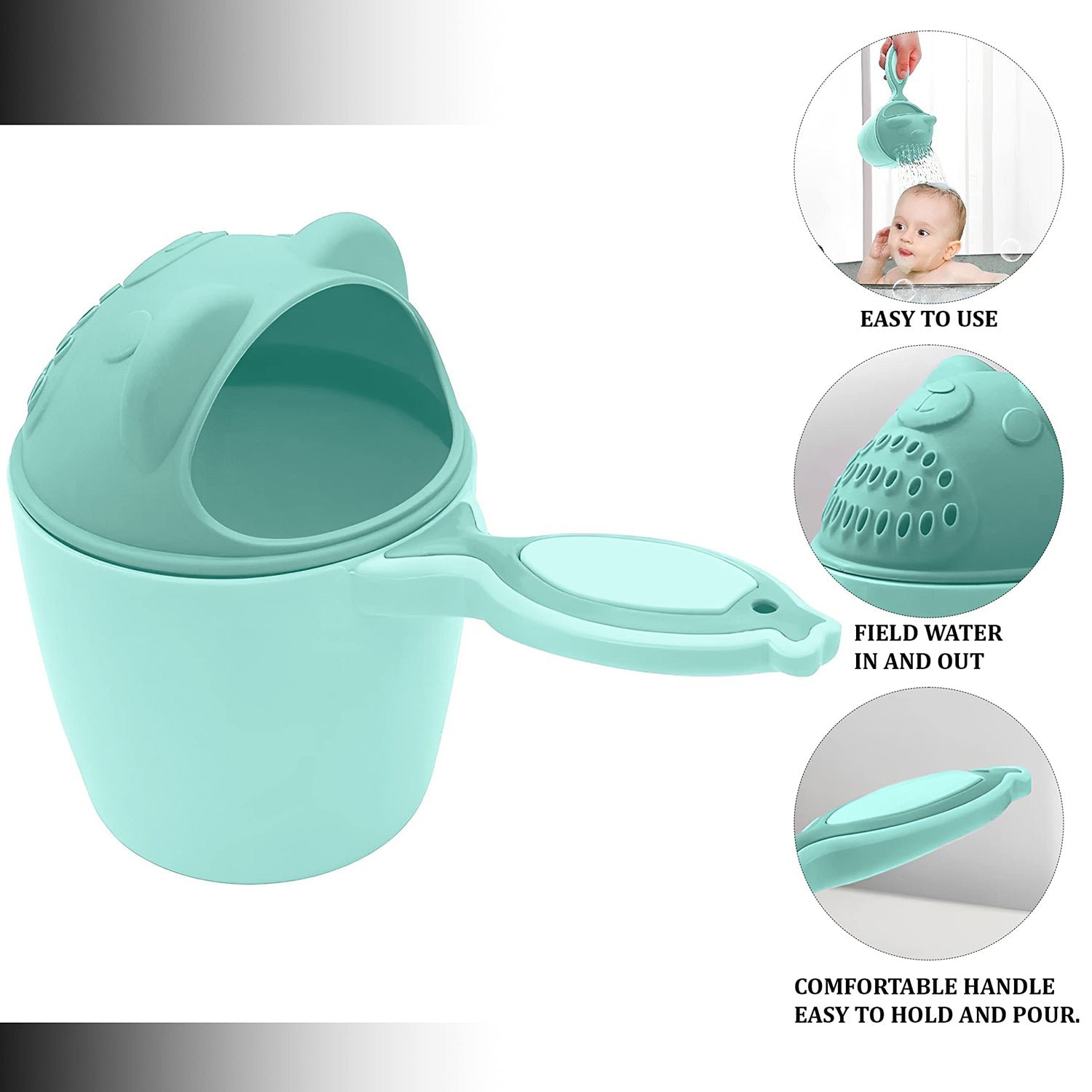 Baby Shampoo Shower Cup – Safe Eye Protection for Kids | Mini Bubbles - Image 5