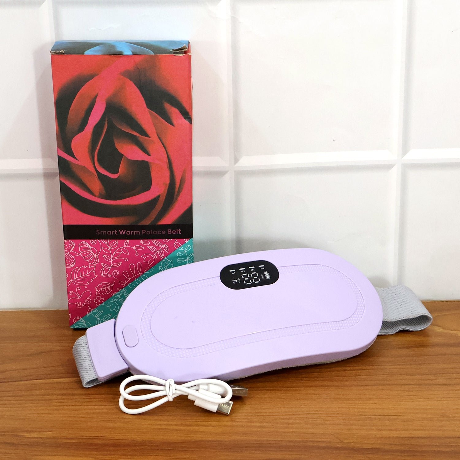 Menstrual Cramp Relief Belt – Rechargeable Heating Pad | Velvet Wellness - Image 11