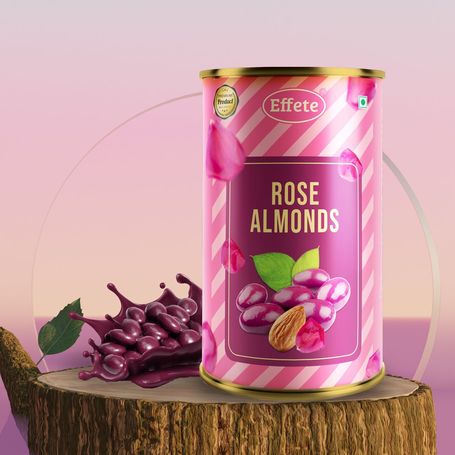 Golden Rose Gift Set – Luxury Rose Almonds Combo - Image 4