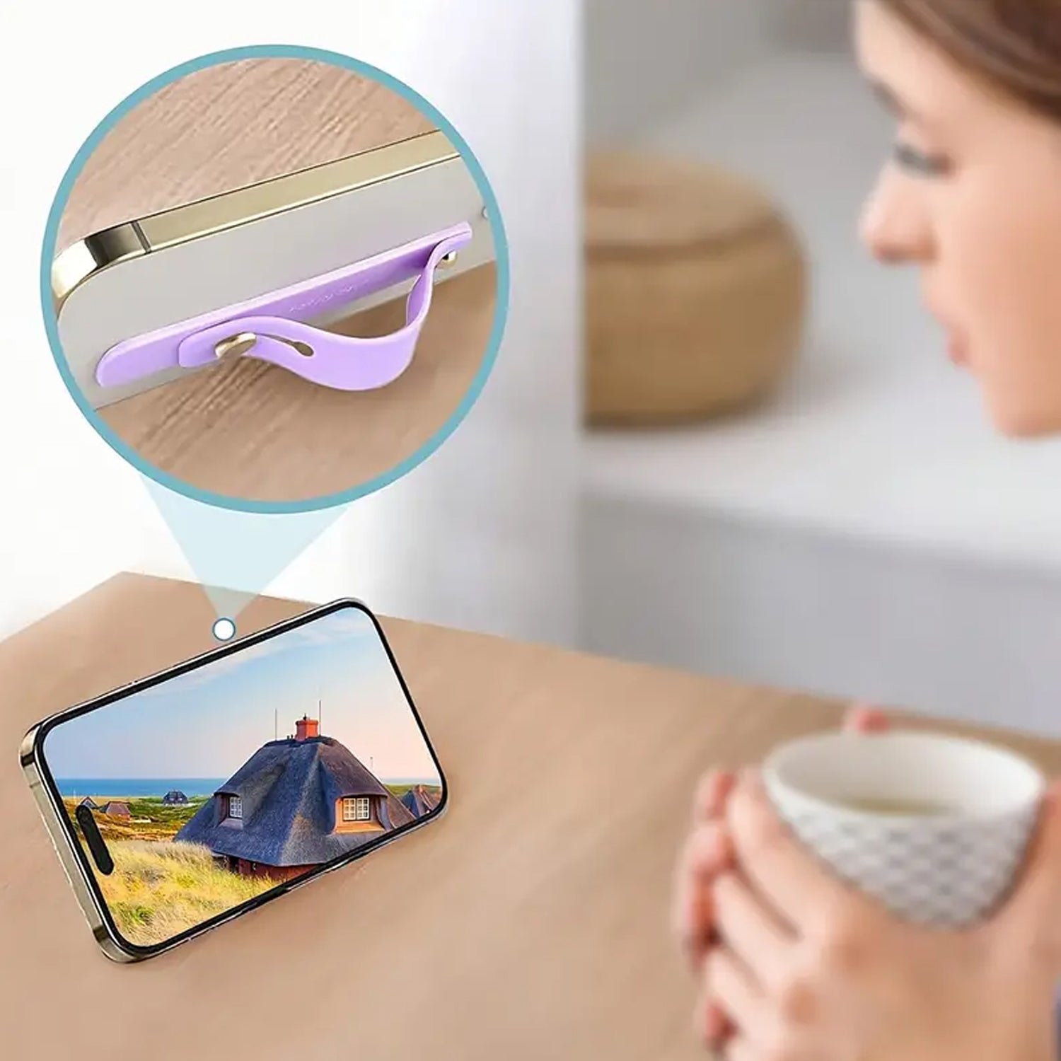 Phone Finger Holder – Secure Silicone Grip & Kickstand | Gambit - Image 7