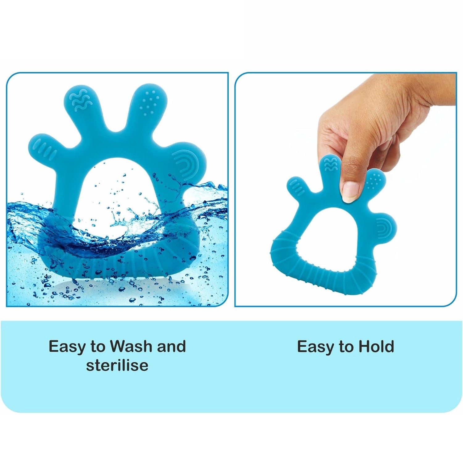 Silicone Baby Teether - Soft & BPA-Free Relief | Aditi - Image 8