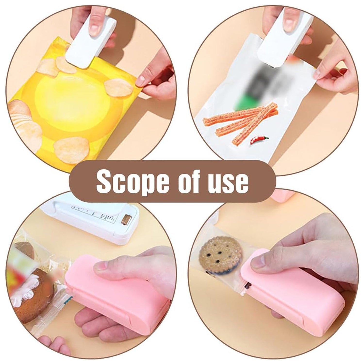 Mini Heat Sealer Machine – Portable Battery Operated Bag Sealer - Image 3