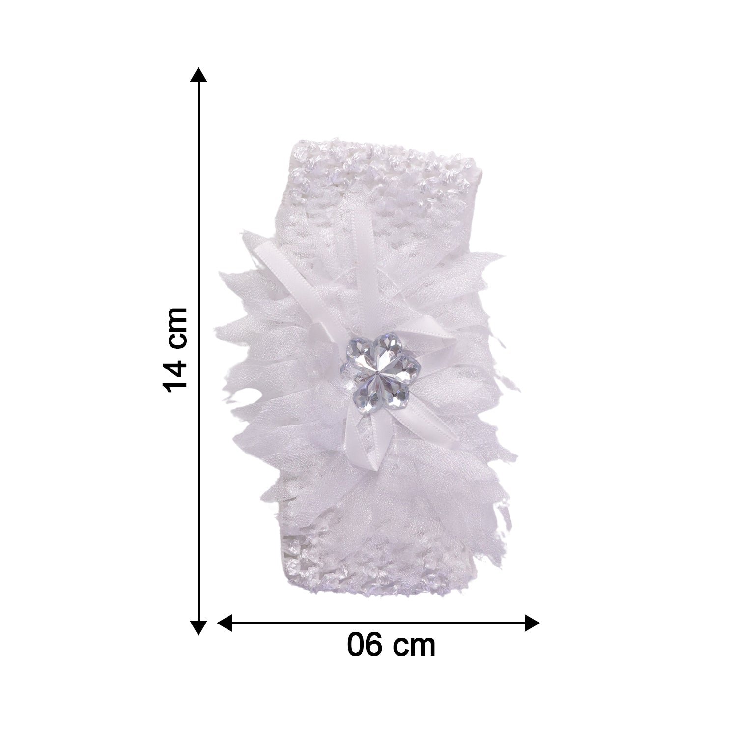 Baby Headband – Soft Elastic Floral Hair Accessory for Girls - Image 6