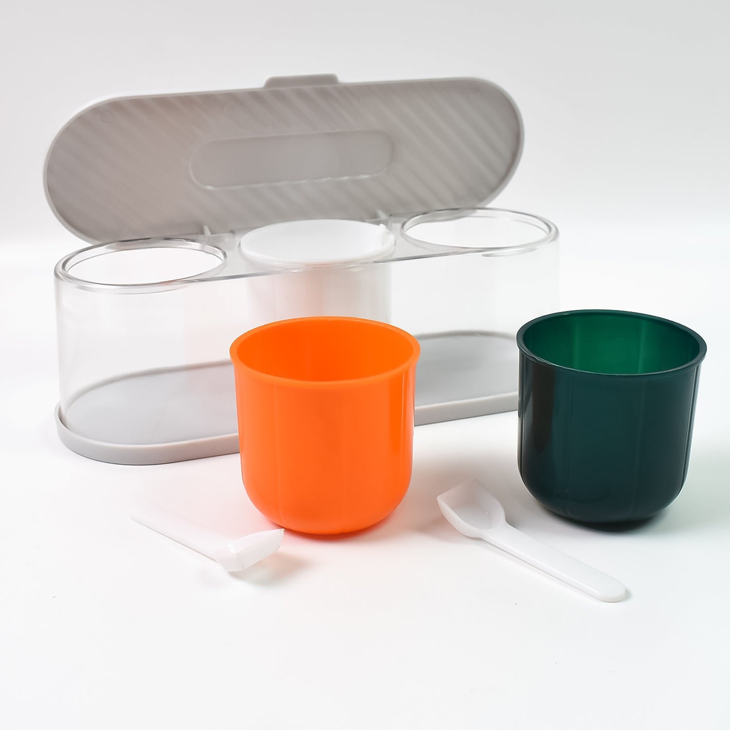 Spice Box - 3-Grid Masala Storage with Spoons | Tidy Table - Image 5
