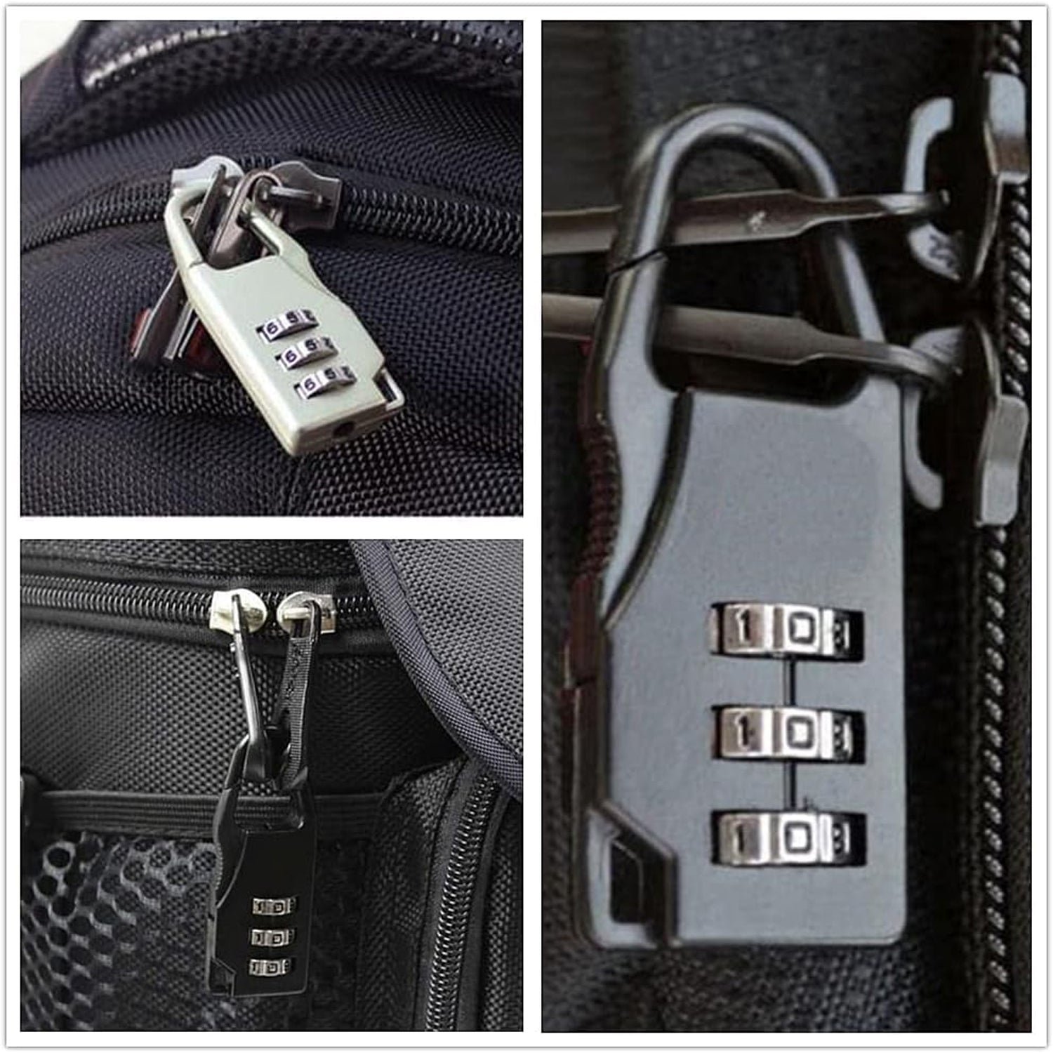 3-Digit Combination Travel Lock – Secure Keyless Luggage Lock - Image 3
