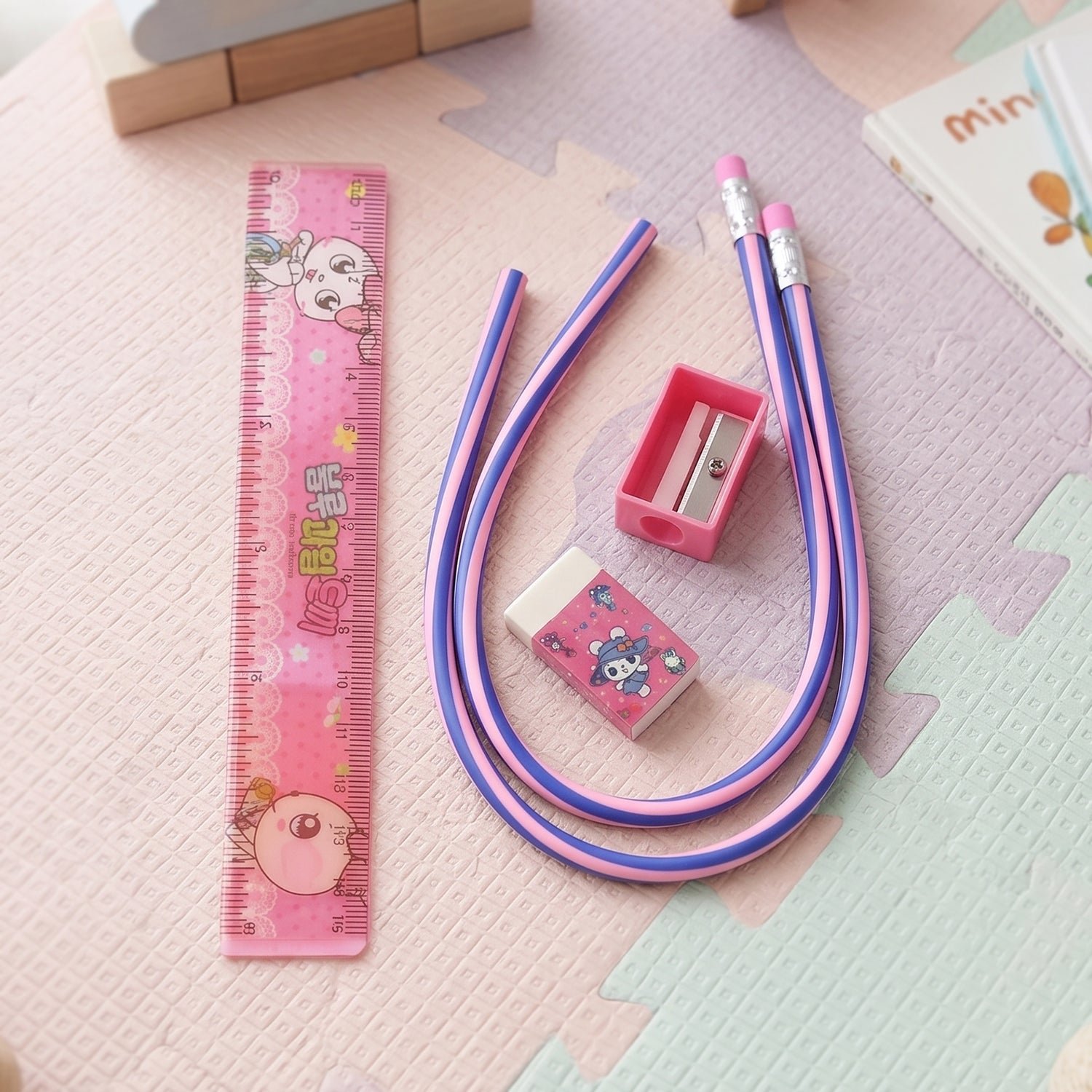 Kids 5-in-1 School Stationery Kit – Fun & Practical Learning Set - Image 6