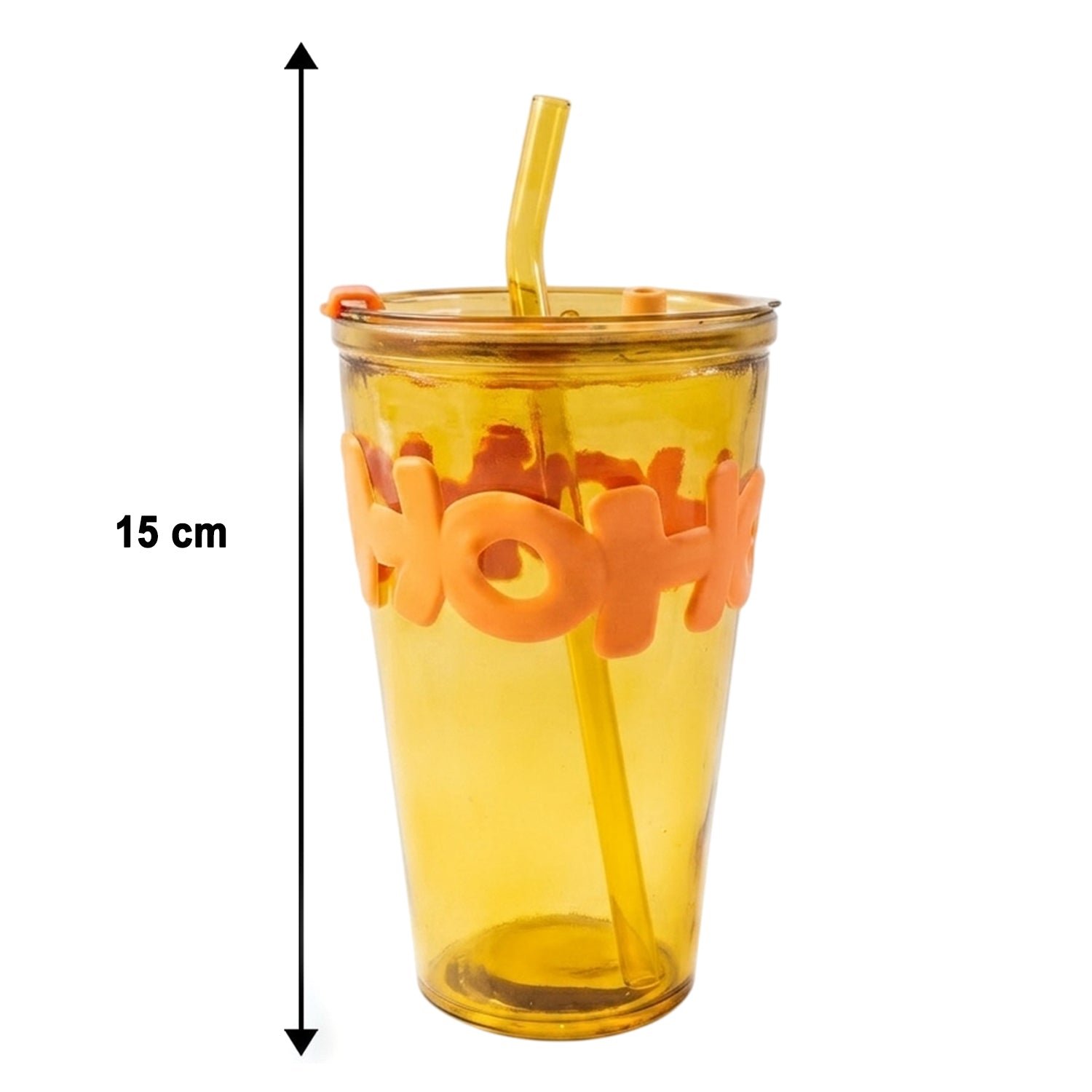 Glass Tumbler with Lid and Straw – Leak-Resistant & Stylish - Image 6