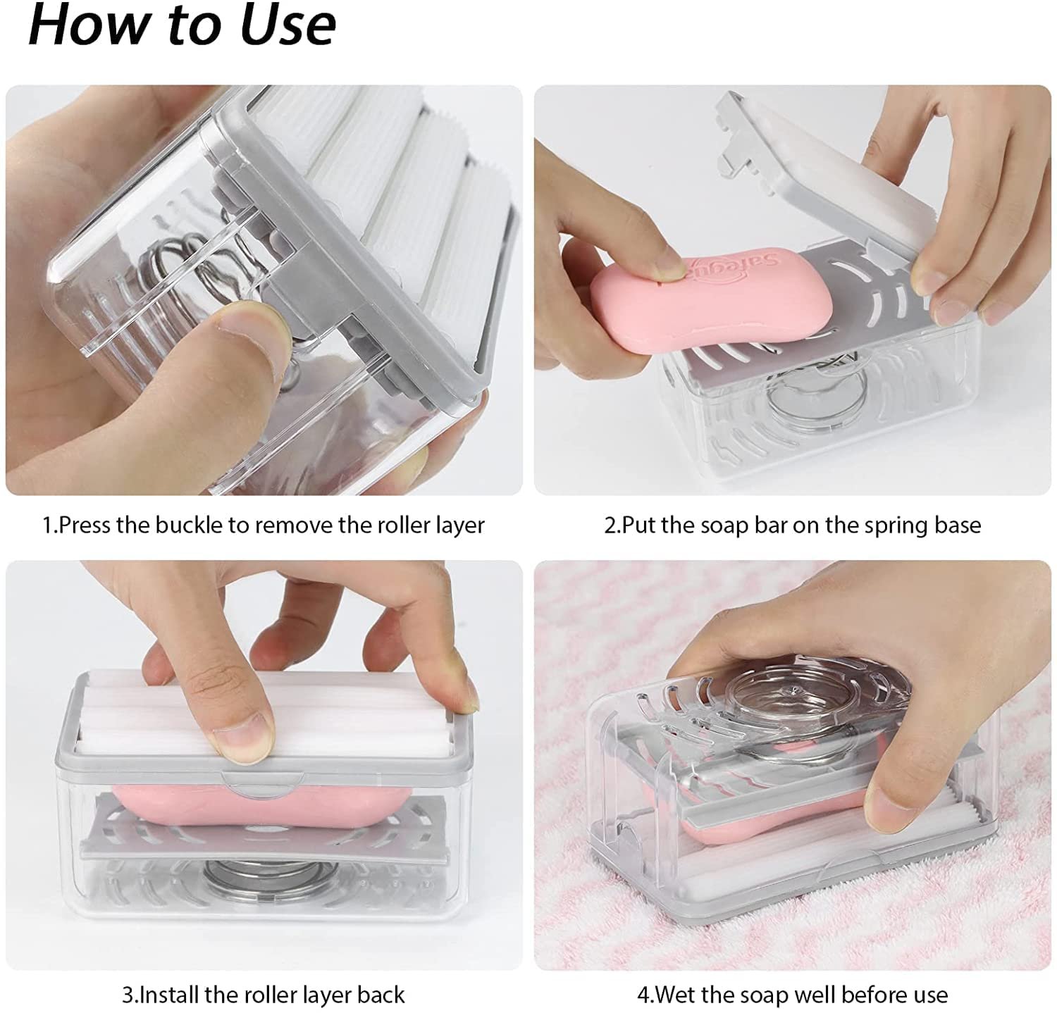 Soap Roller for Clothes - Hands-Free Laundry Brush | VelvetBubbles - Image 4