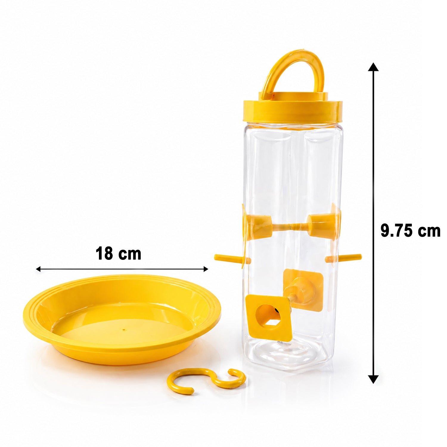 Hanging Bird Feeder – Multi-Port Design for Garden & Balcony - Image 6