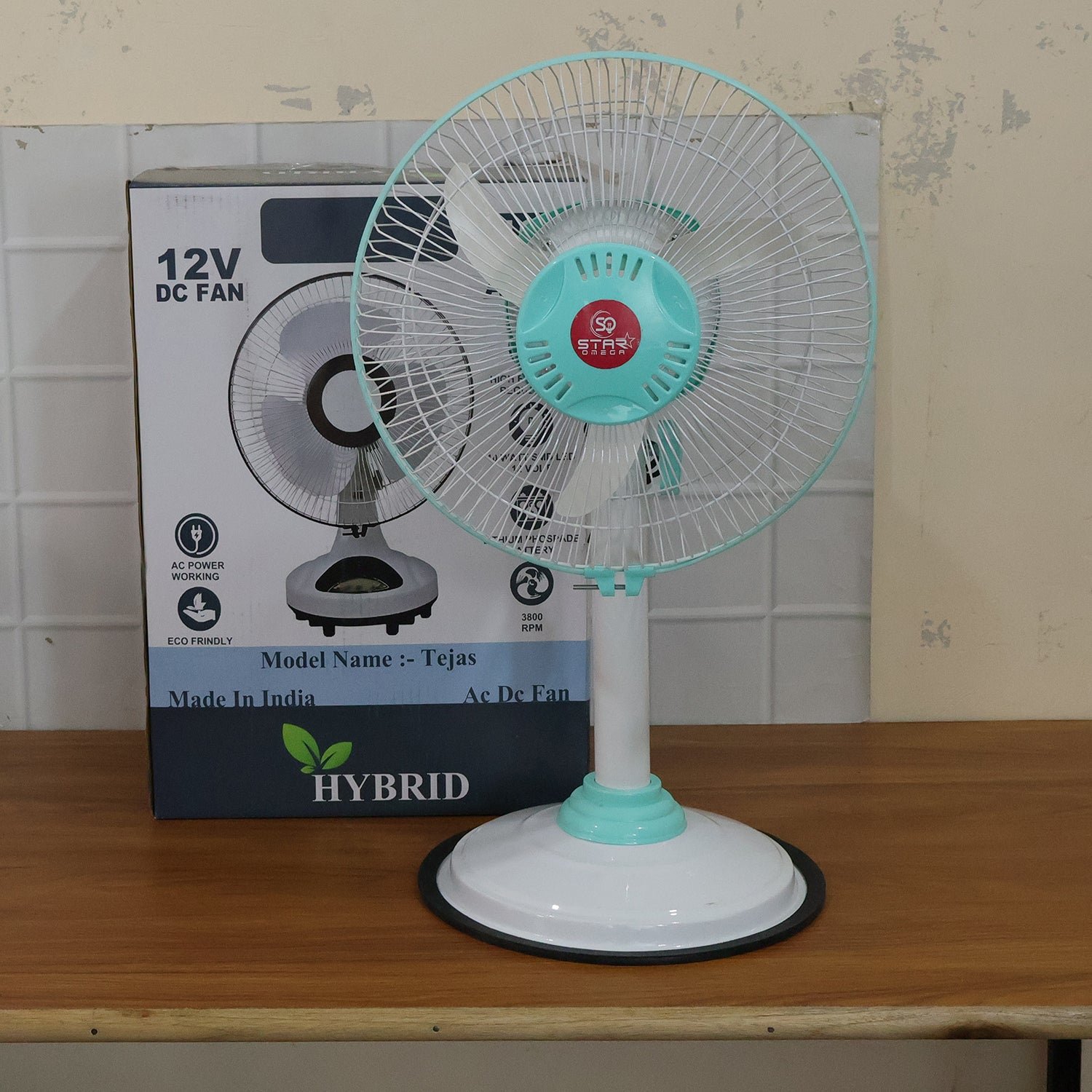 12V DC Hybrid Pedestal Fan – High-Speed Cooling for Home & Office - Image 9
