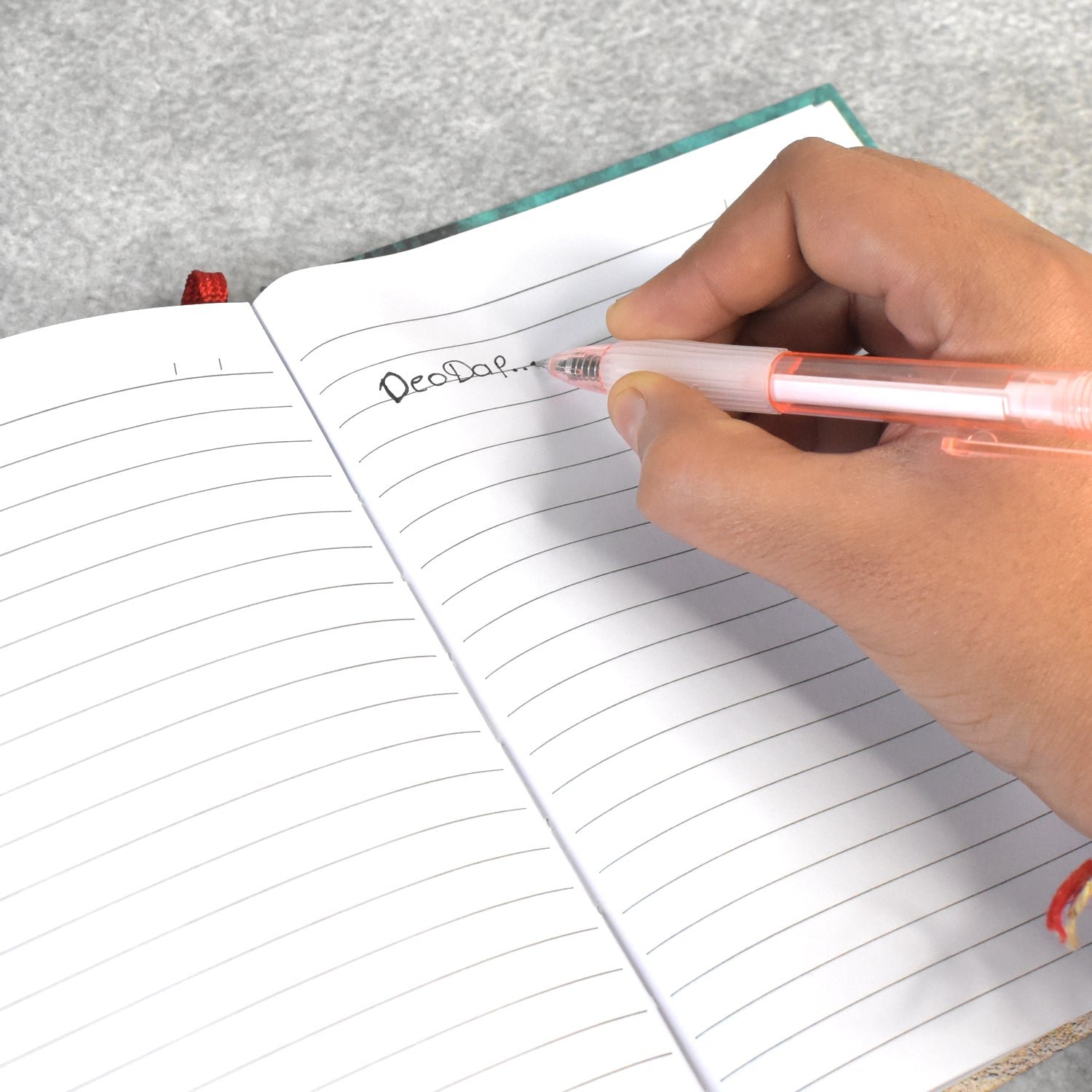 Smooth Writing Ball Pen - Black Ink, Fine Tip (2 Pc) | CustoPen - Image 3