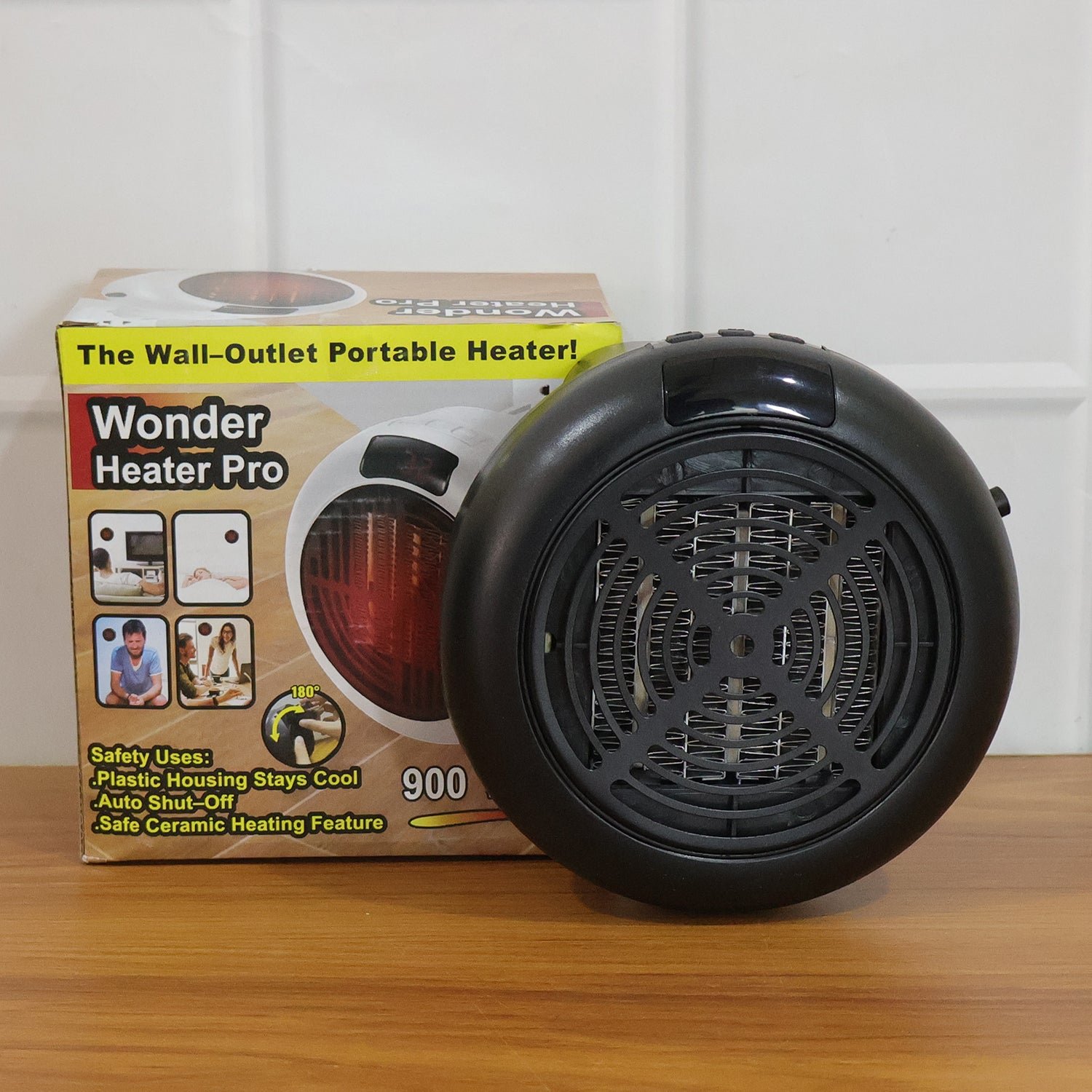 Electric Room Heater 900W – Compact Portable Wall Plug-In - Image 10