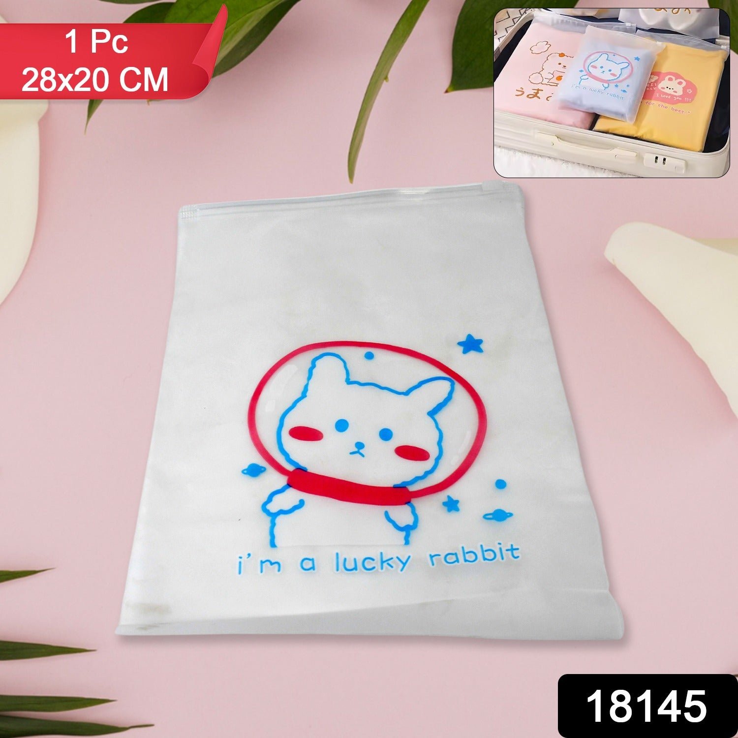 Reusable Zip Pouch – Multipurpose Storage for Travel | Packorra - Image 2