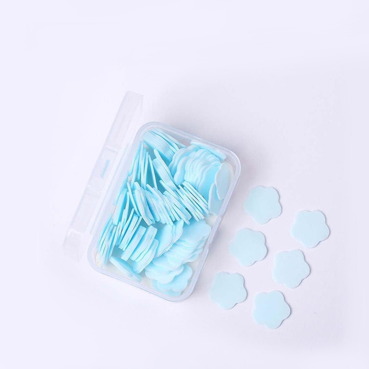 Travel Soap Sheets - 100 Flower-Shaped | VelvetBubbles - Image 7