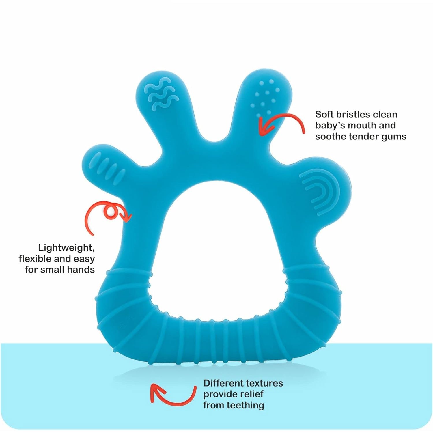 Silicone Baby Teether - Soft & BPA-Free Relief | Aditi - Image 10