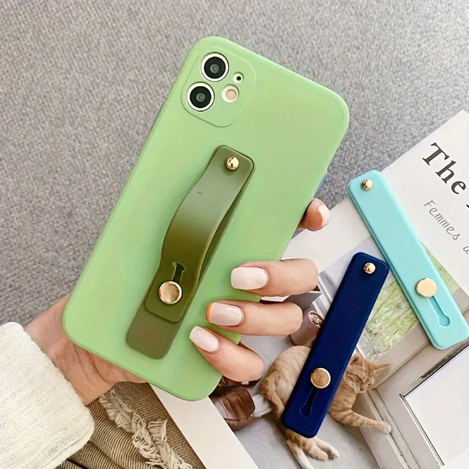 Phone Finger Holder – Secure Silicone Grip & Kickstand | Gambit - Image 3