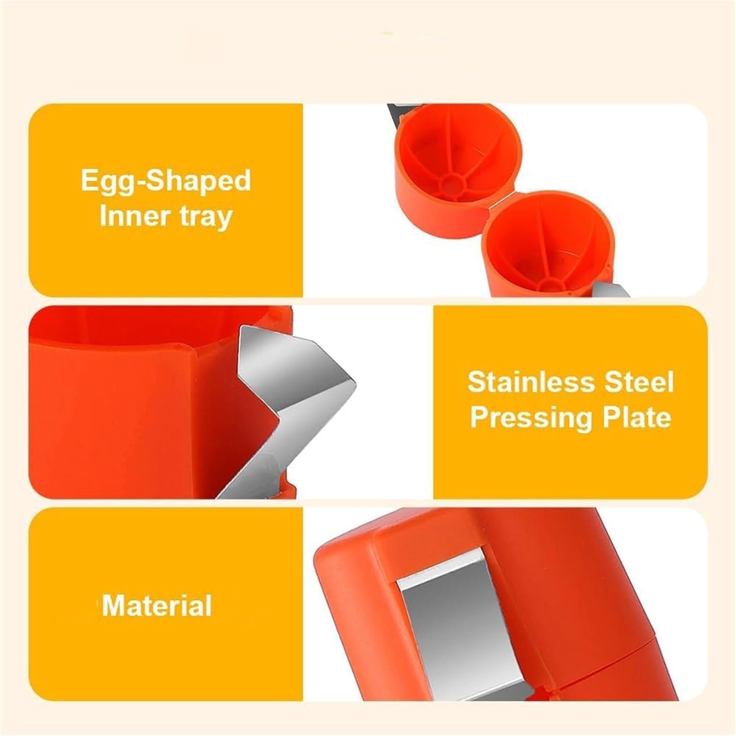 Egg Shell Opener - Handheld Egg Cracker Tool for Raw Eggs | Quickslice - Image 9