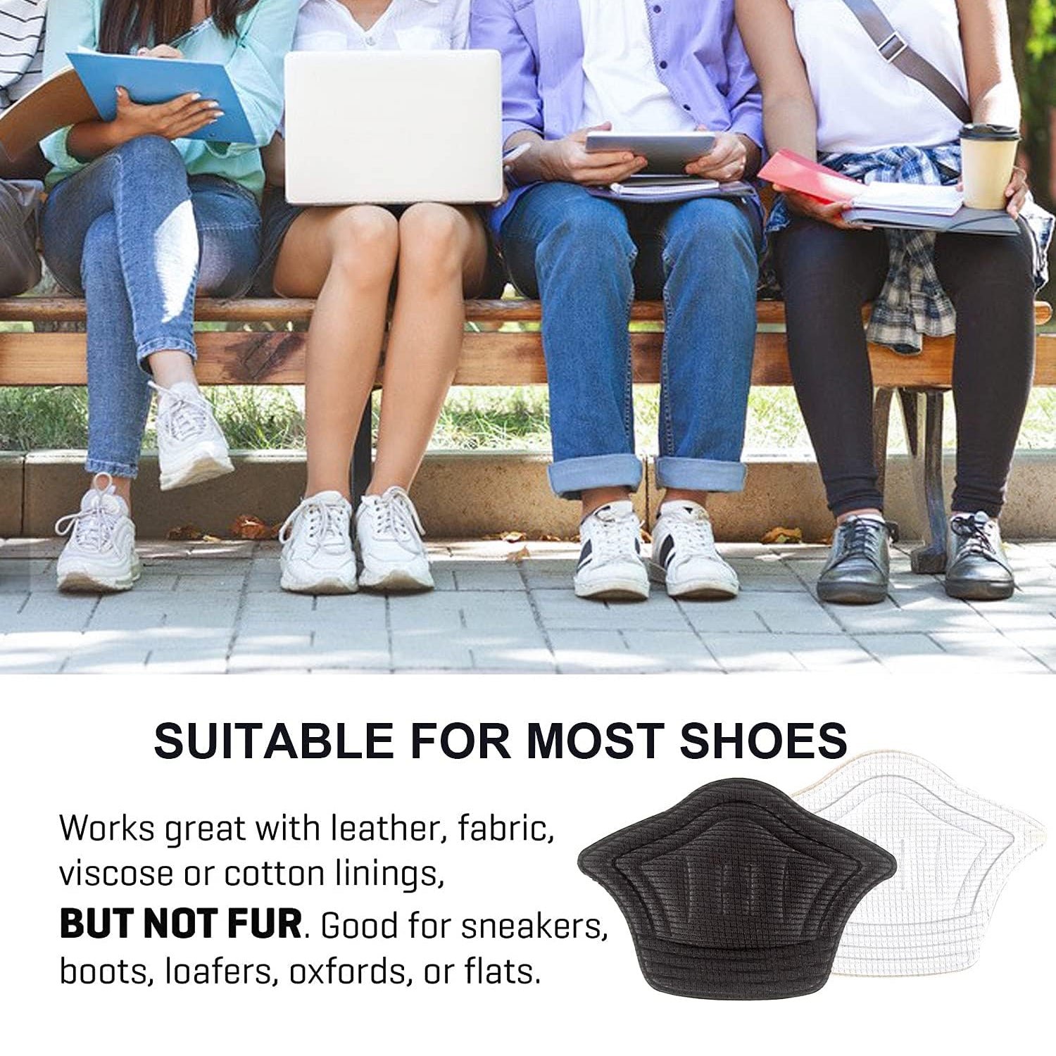 Heel Cushion Pads - Soft & Protective Shoe Insoles | Velvet Wellness - Image 9