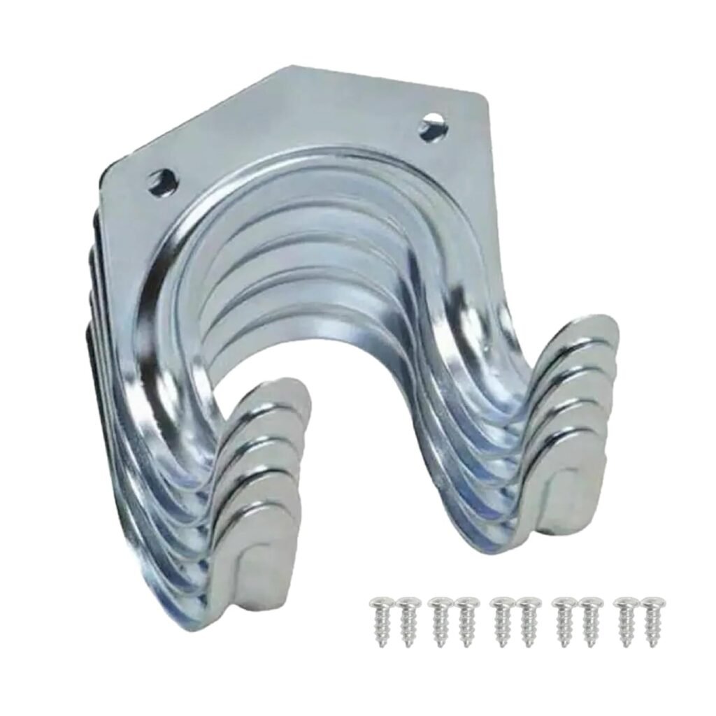 Heavy Duty Tool Hanger Hooks - 5-Pack Garage Storage | GlimmerHome