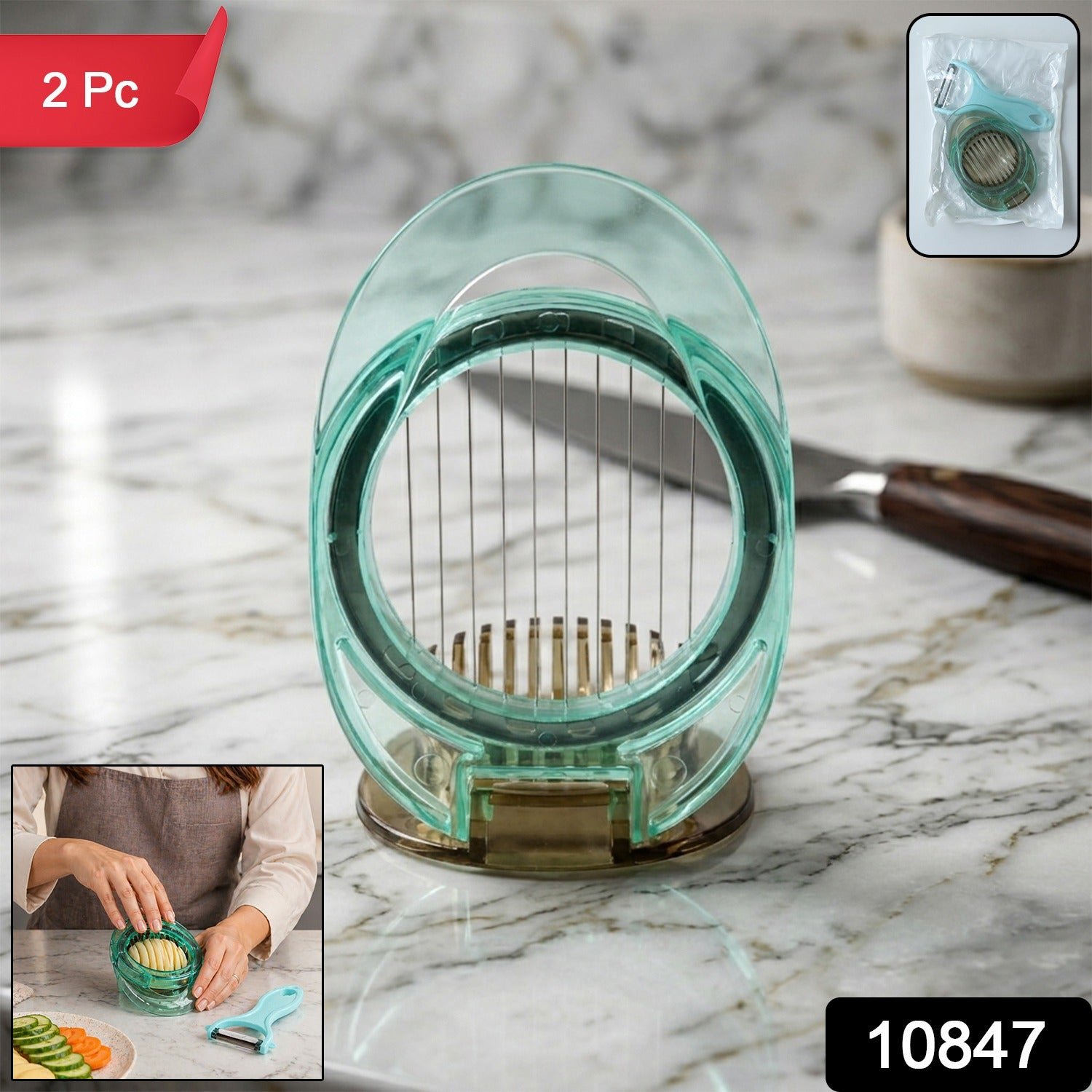 Vegetable Cutter & Slicer Set – Quick & Precise Kitchen Tool - Image 2