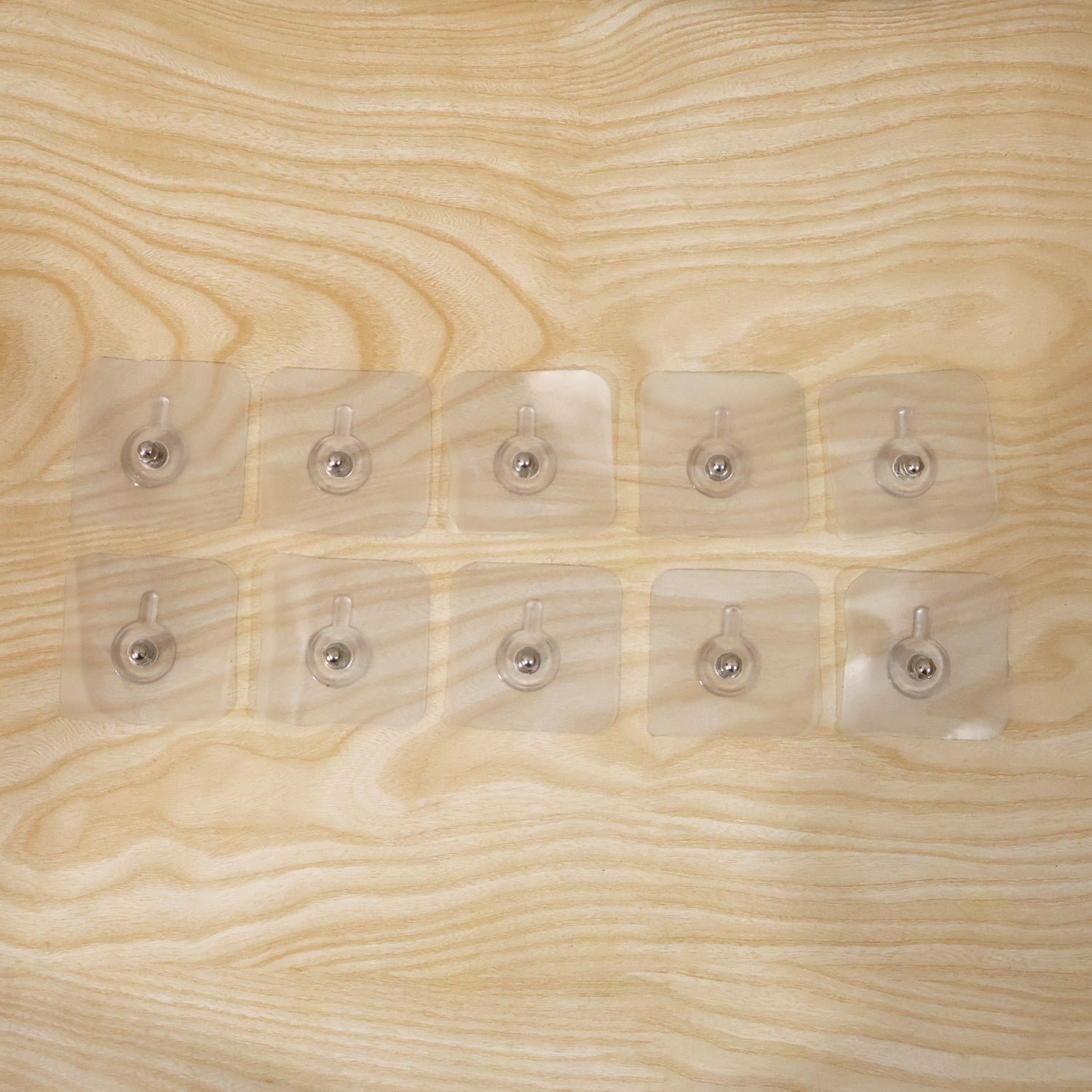 Adhesive Plastic Wall Hooks – Strong Hold & Reusable 10 Pc Set - Image 10