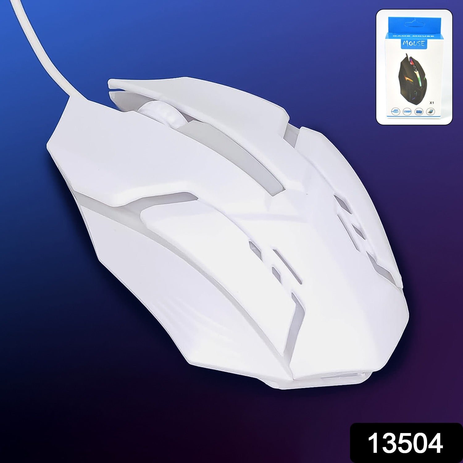 Wired Gaming Mouse - Ergonomic RGB Lighting for Gamers | Indo Glow - Image 2