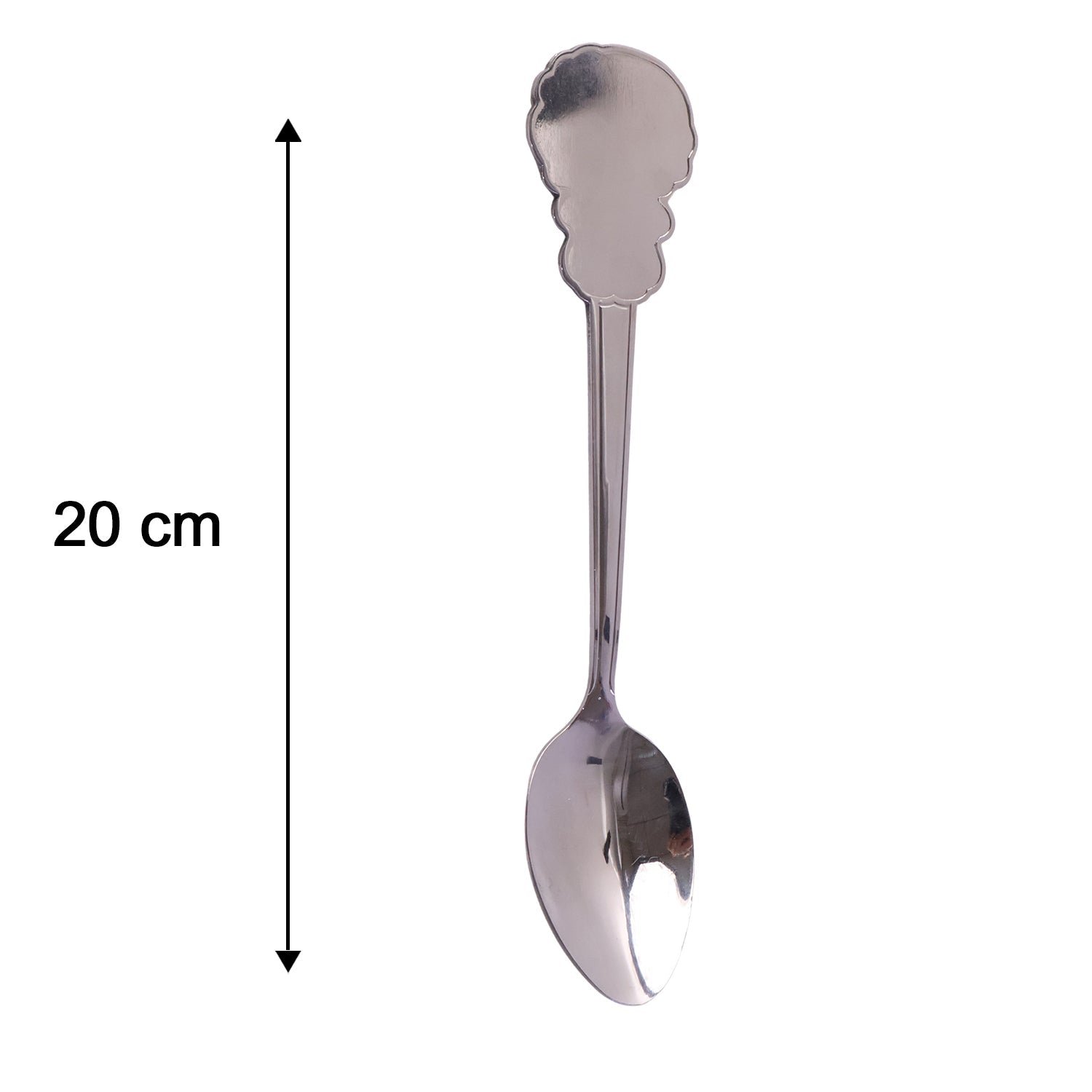 Stainless Steel Carved Handle Dinner Spoon – Elegant Design for Dining - Image 6