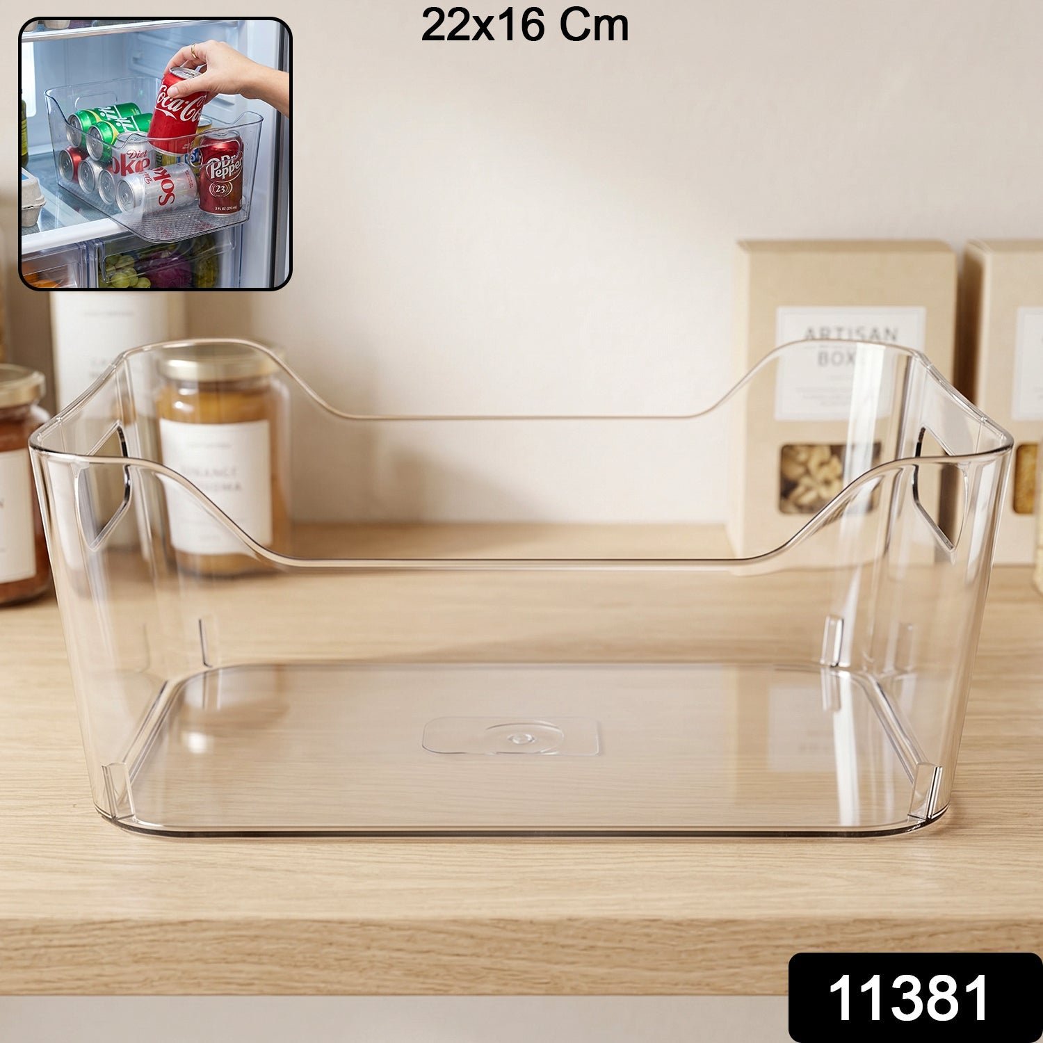 Plastic Storage Box Organizer – Durable & Space-Saving with Handle - Image 2