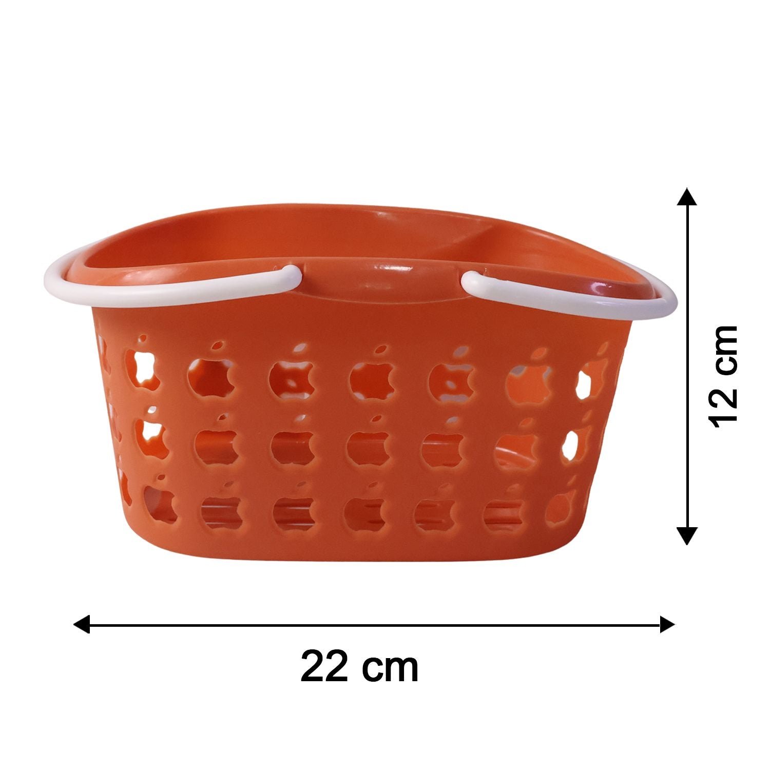 Plastic Storage Basket with Handle – Durable & Lightweight for Home & Shopping - Image 6
