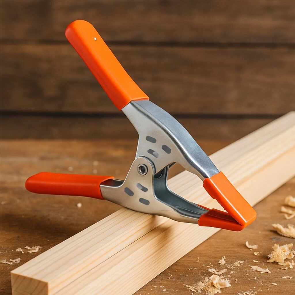 Heavy Duty Spring Clamp 6 Inch - Metal, 3 Inch Jaw | Indo Glow