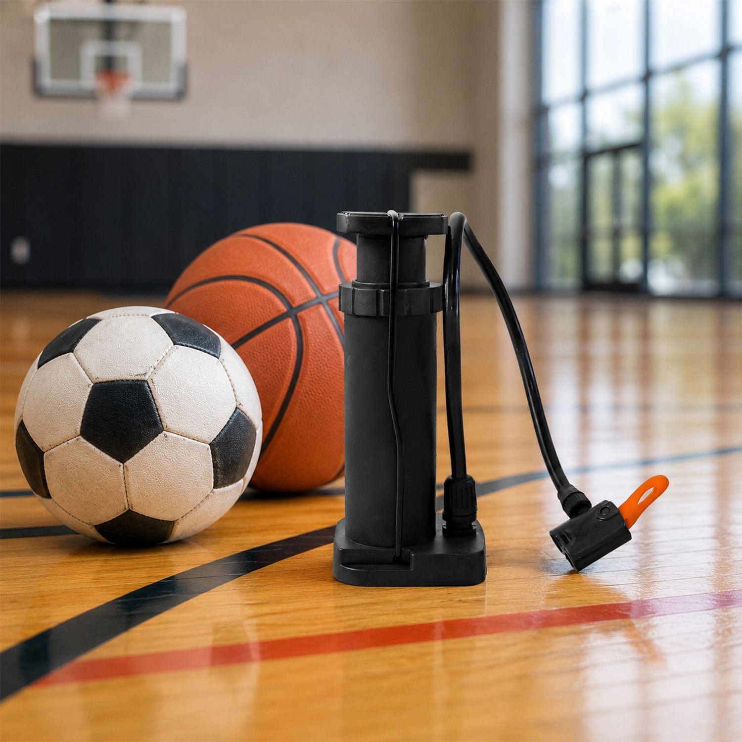 Mini Foot Pedal Air Pump – Portable High-Pressure Inflator for Bikes & Balls - Image 2