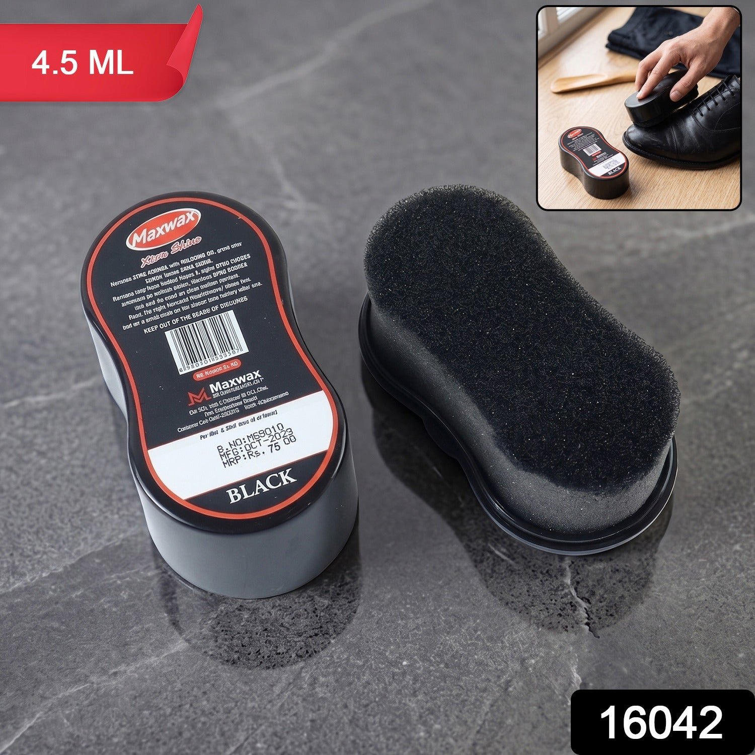 Shoe Shiner – Instant Shine with Built-in Sponge Applicator - Image 2