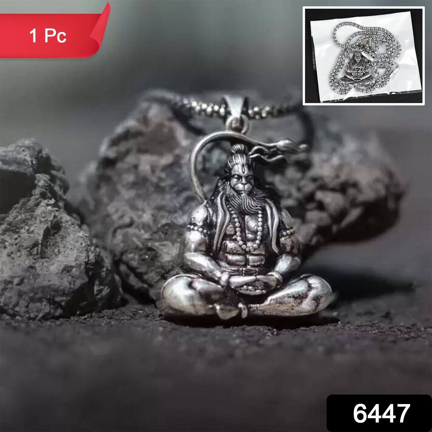 Hanuman Pendant - Spiritual Jewellery for Men & Women | Blessed Trinkets - Image 2