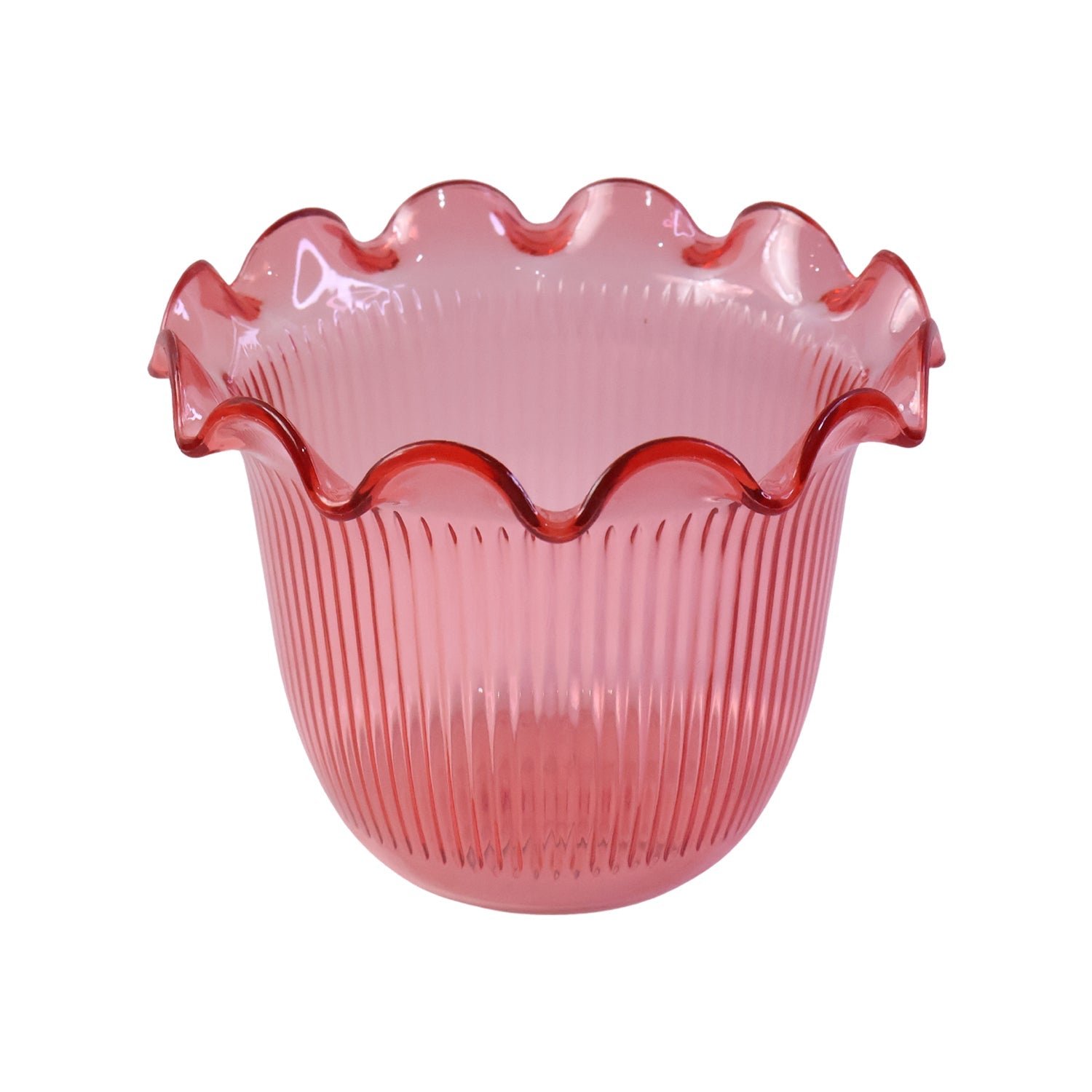 Decorative Ruffled Flower Pot Planter Vase – Versatile Home Decor - Image 5