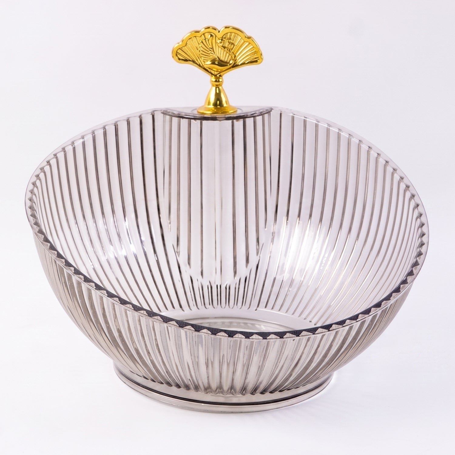 Decorative Plastic Fruit Bowl – Elegant Gold Accent for Dining - Image 5
