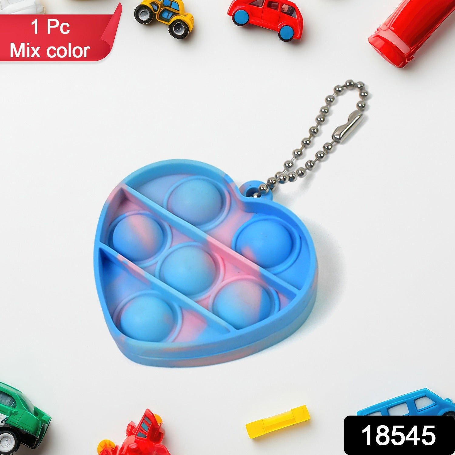 Mini Fidget Keychain - Pop Sensory Toy for Kids & Adults | Styleva - Image 2