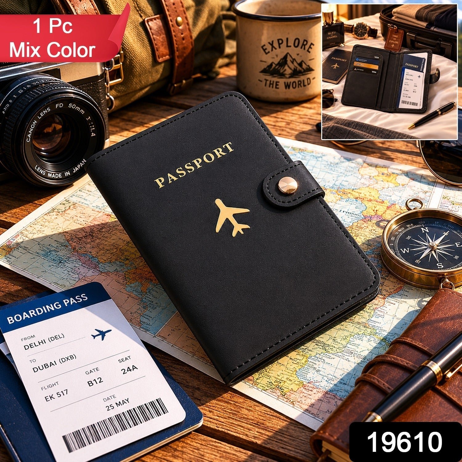 Travel Passport Holder – Stylish, Compact & Organized - Image 2