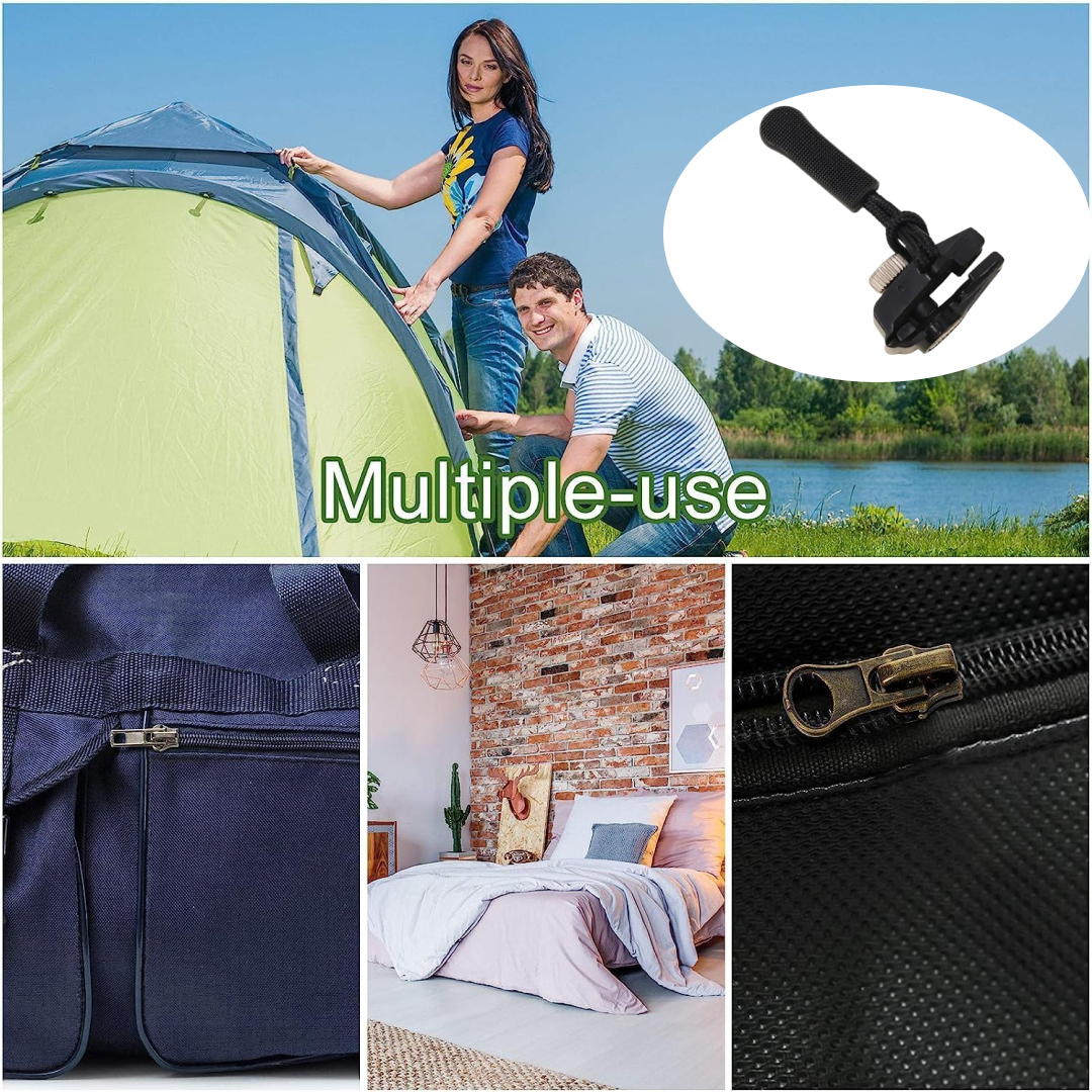 Detachable Zipper Slider - Universal Repair Kit | BoltForce - Image 2