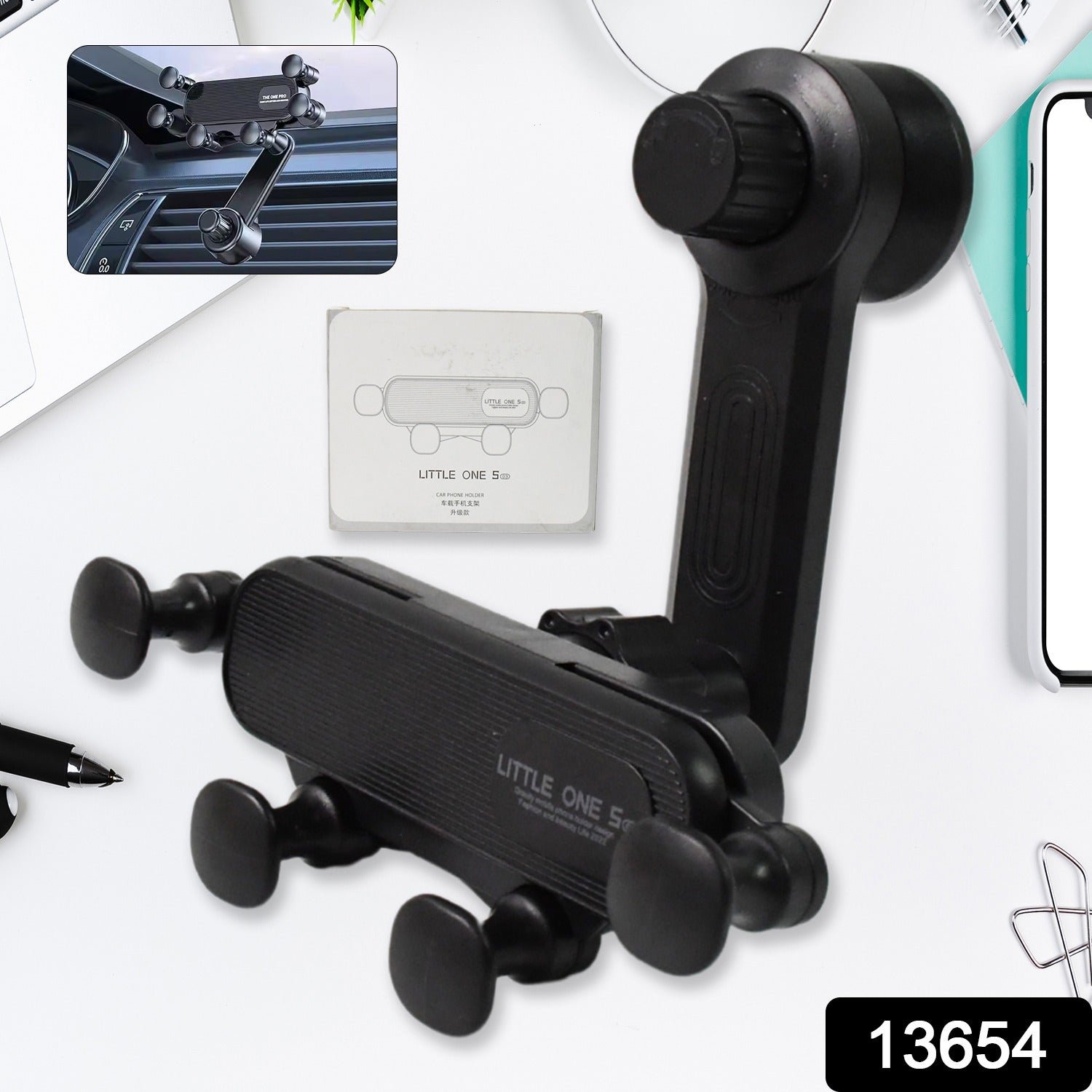 Car Phone Holder - 360 - Adjustable Vent Mount for All Phones | Velvet Wheels - Image 2