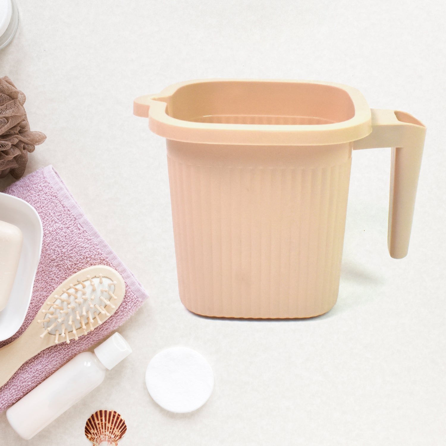 Plastic Bath Mug 1000ML - Durable & BPA-Free | Bathora - Image 3