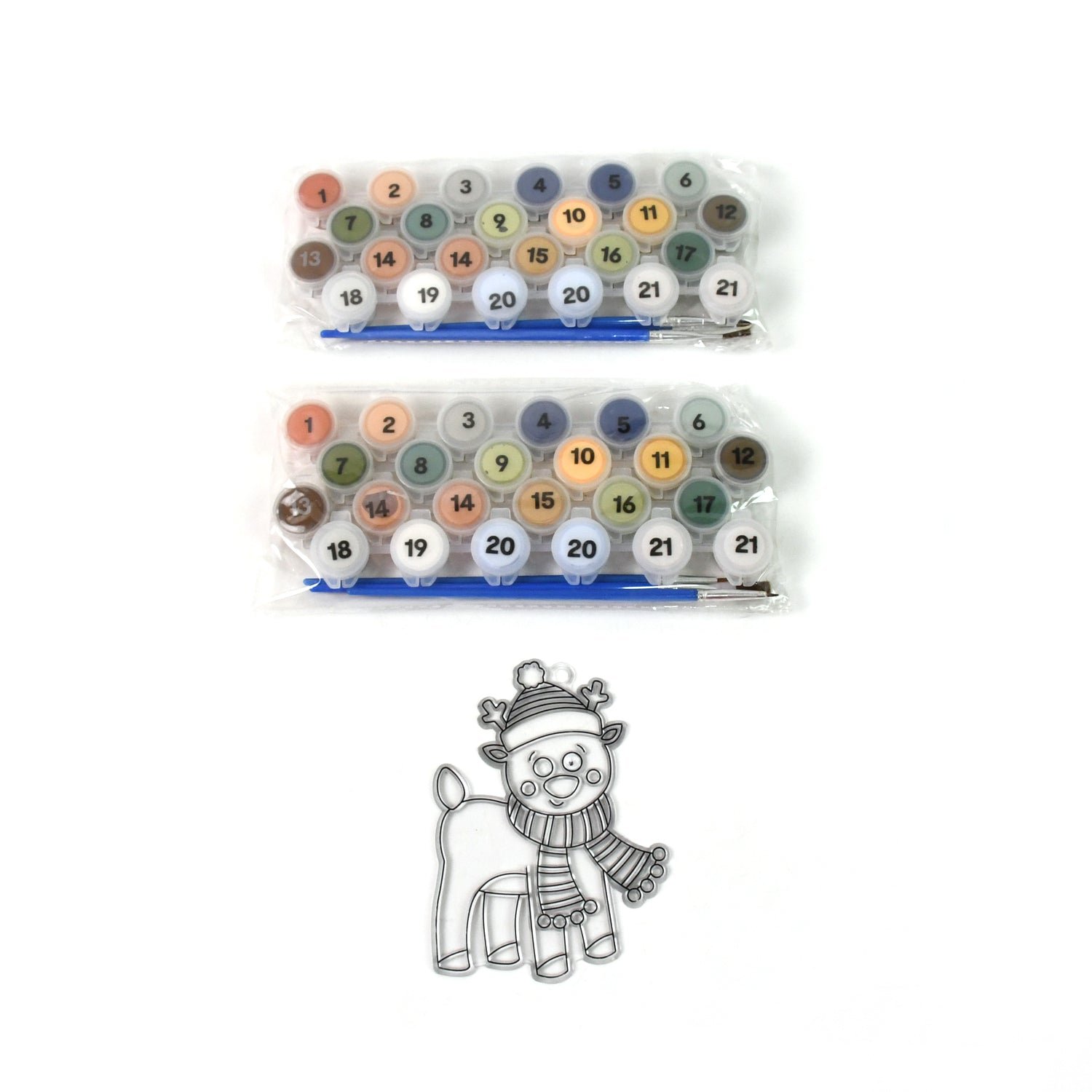 Paint by Number Kits - Adult DIY Art Set with Brushes | Indo Glow - Image 5