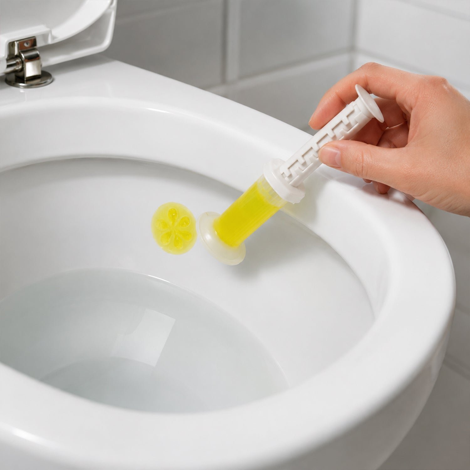 Flower-Shaped Toilet Gel Cleaner with Box – Effective stain removal - Image 3