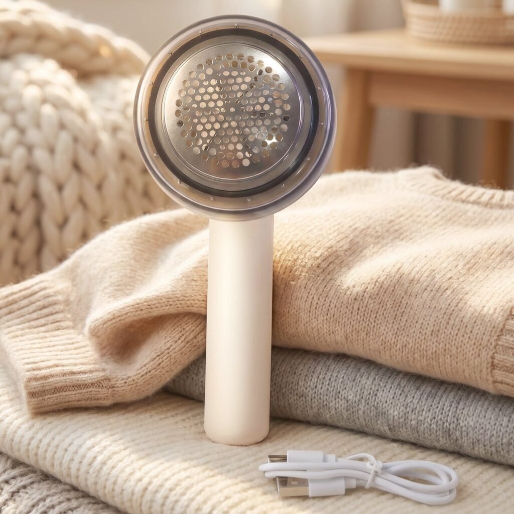 Fabric Shaver – Effortless lint removal for clothes & upholstery