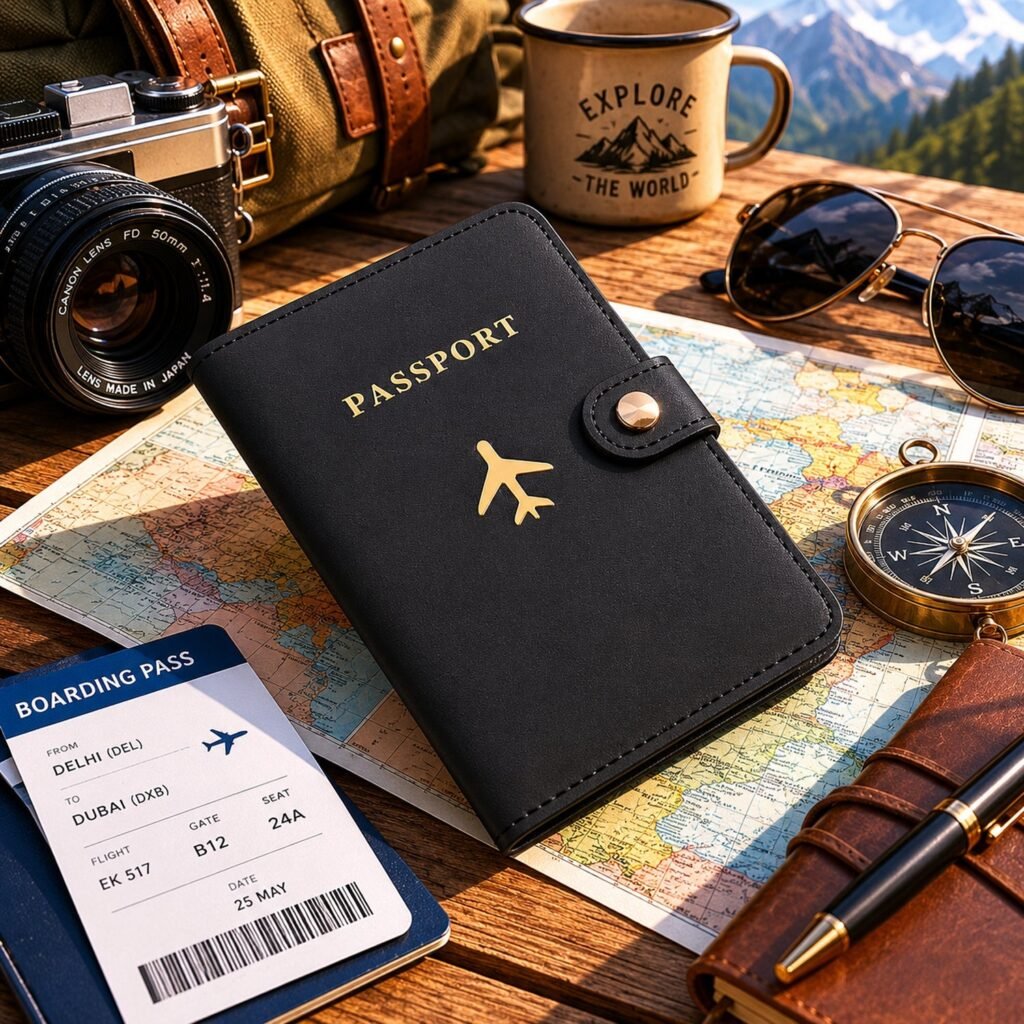 Travel Passport Holder – Stylish, Compact & Organized
