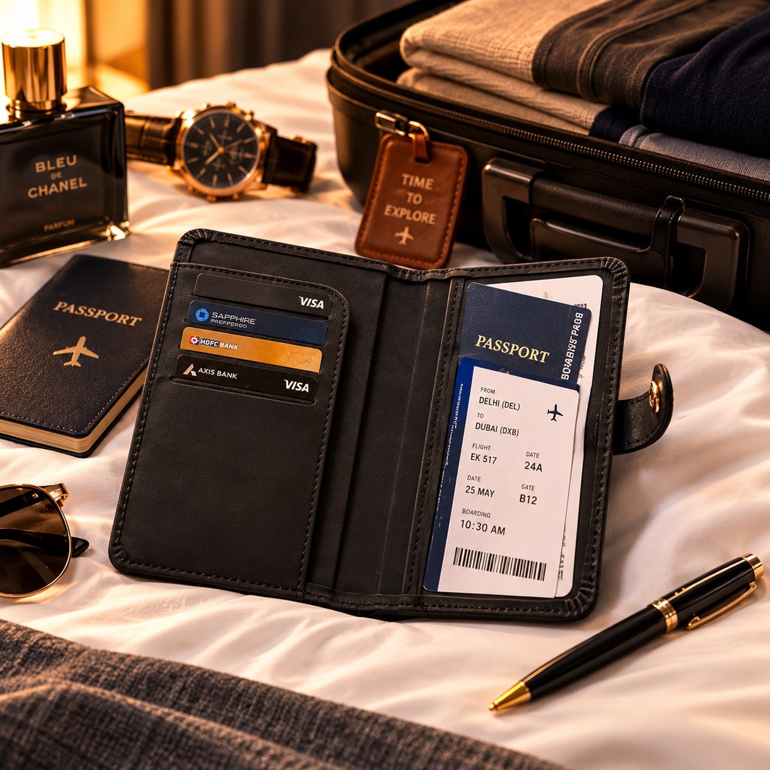 Travel Passport Holder – Stylish, Compact & Organized - Image 3