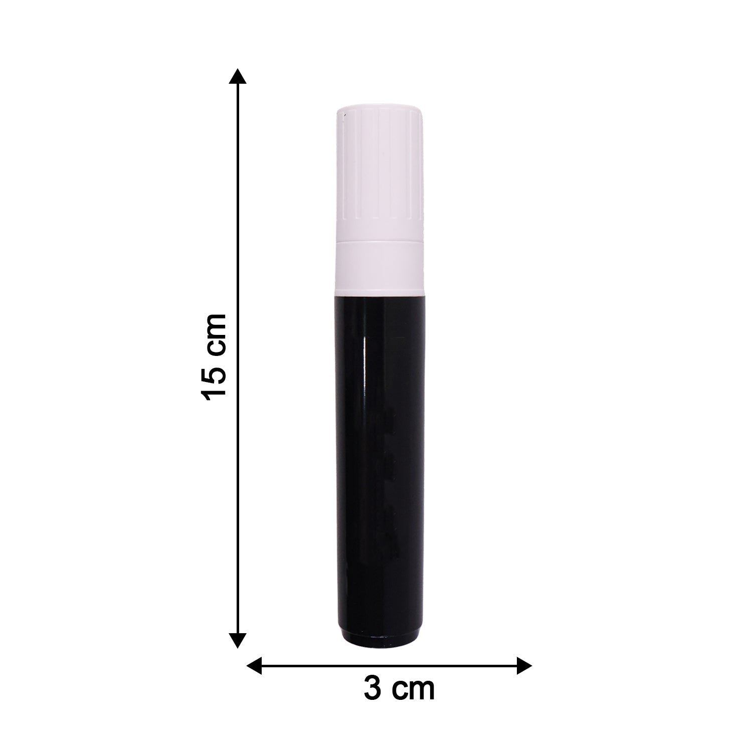 Black Chalk Marker Pen – Liquid Erasable for Chalkboard & Glass - Image 6