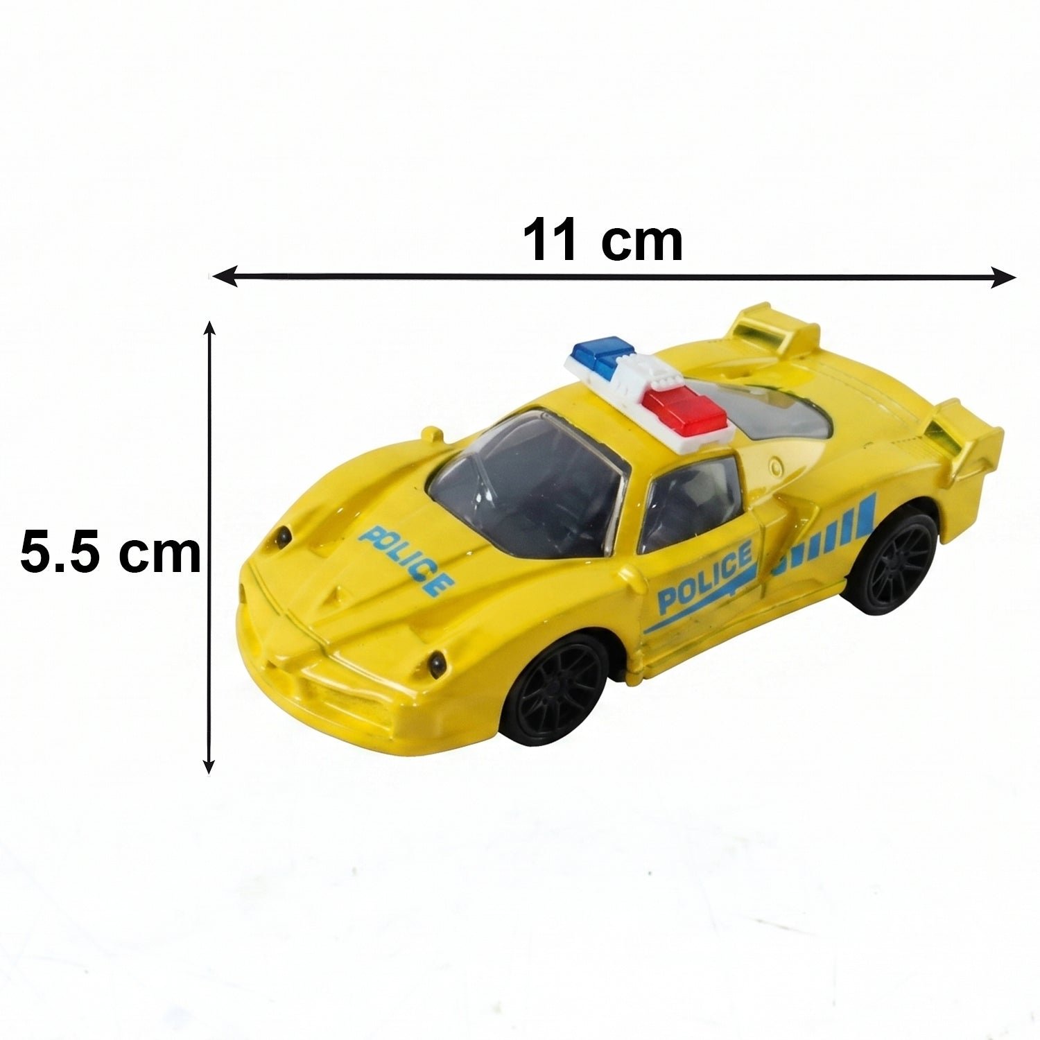 Police Mini Toy Car – Realistic Pull-Back Friction Vehicle - Image 6